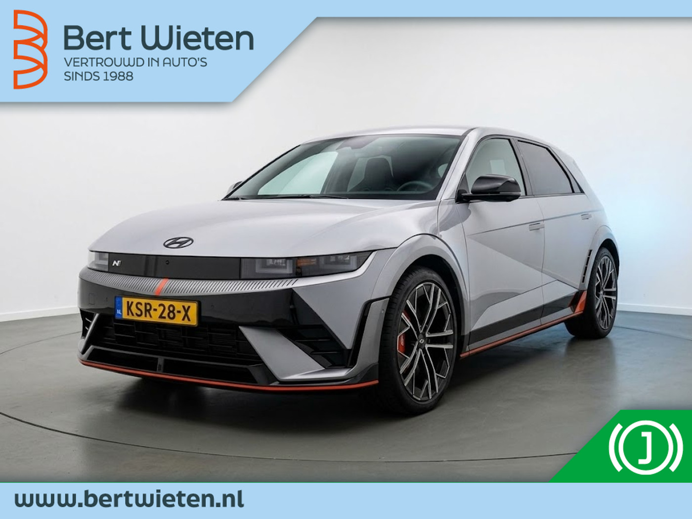 Hyundai Ioniq5 N N AWD 84 kWh | 650PK | Bose | Head Up | N Line | E Shift 2024 - voorkant