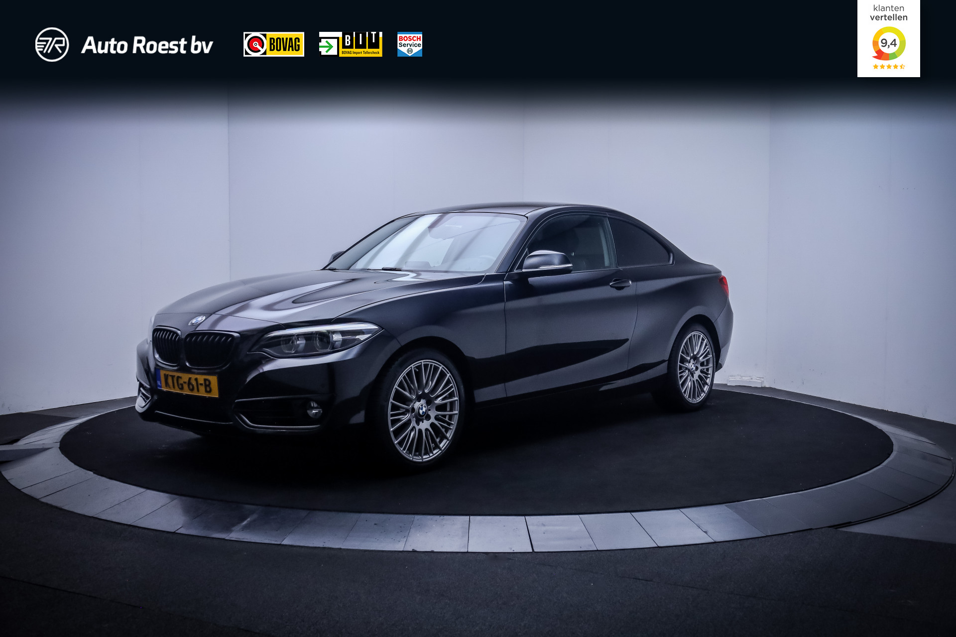 BMW 2-serie Coupe 218iA SPORTLINE 2020 - voorkant