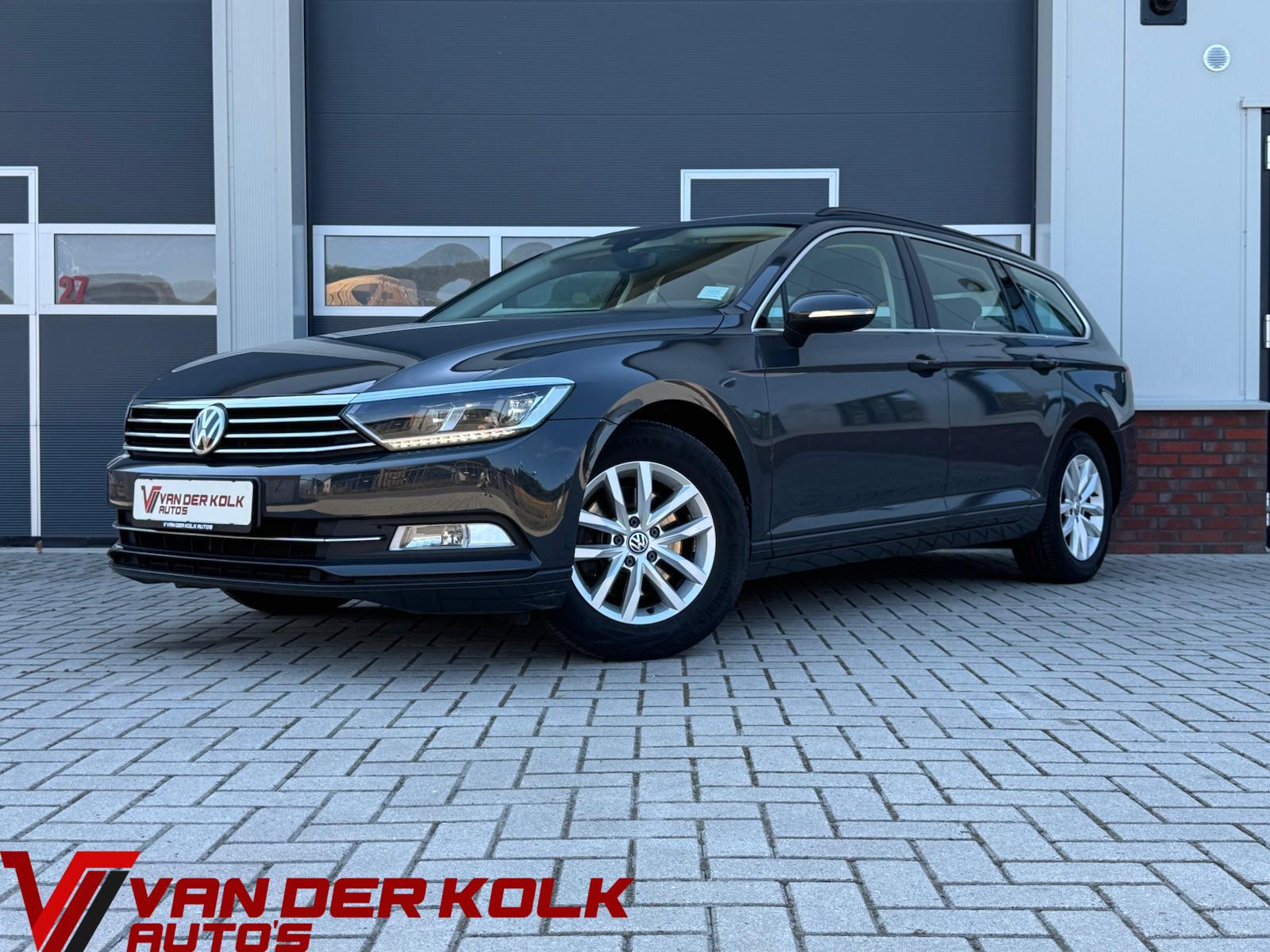 Volkswagen Passat Variant 1.4 TSI ACT Comfortline | LED | CarPlay | Adaptive Cruise | Navigatie | Climate | Stoelverwarming | Sensoren 2017 - voorkant