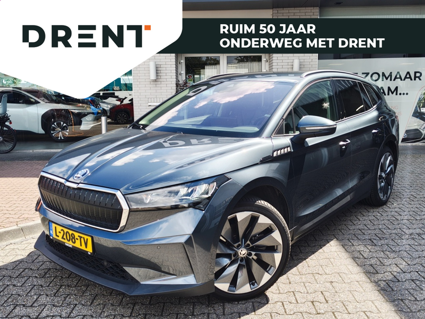 Skoda Enyaq 60 60 | SOH 91.4% | Leder | 21'' Lichtmetaal | Achteruitrijcamera 2021 - voorkant