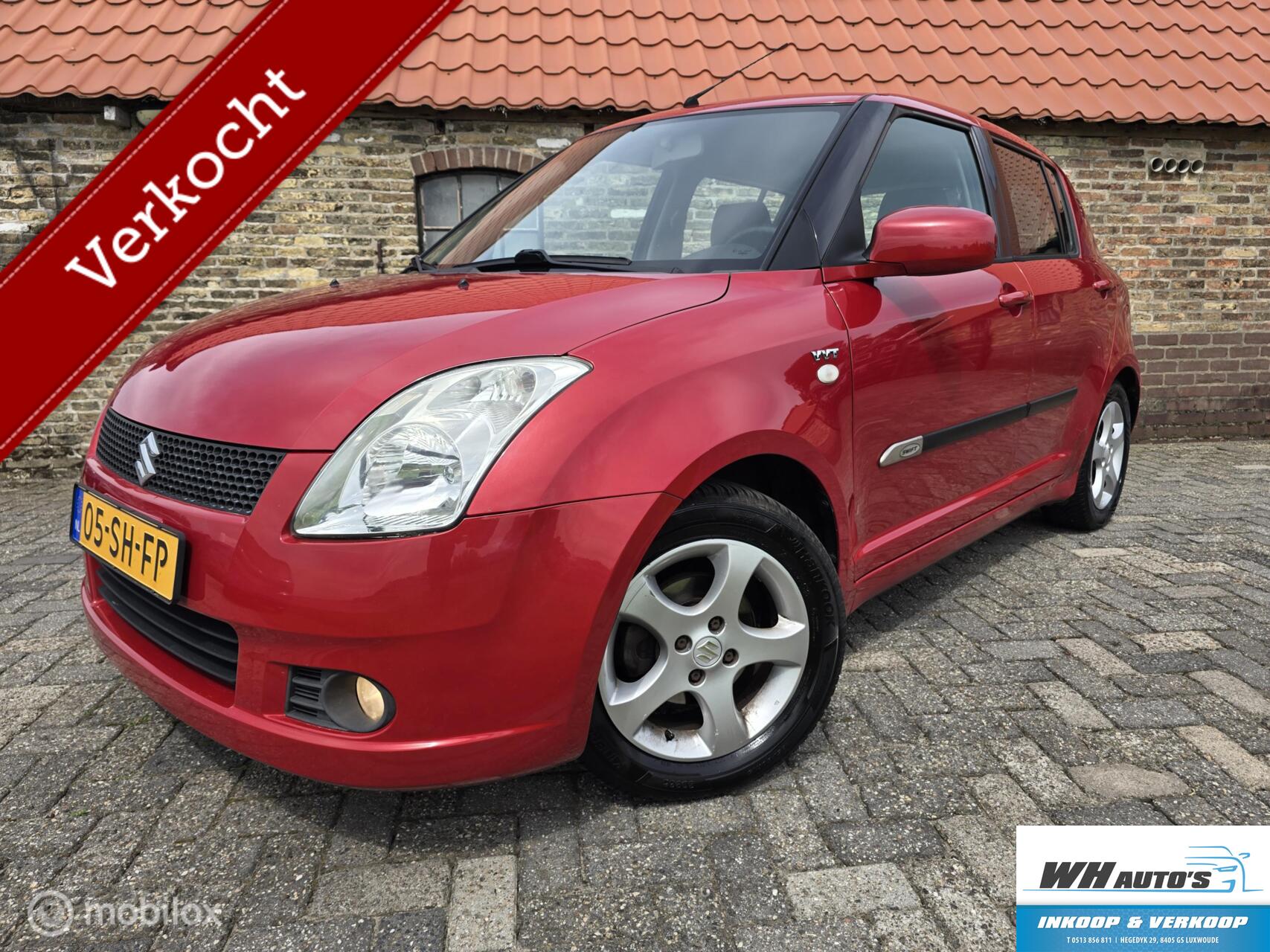 Suzuki Swift 1.5 GLS rijdt goed! Keyless|Navi 2006 - voorkant
