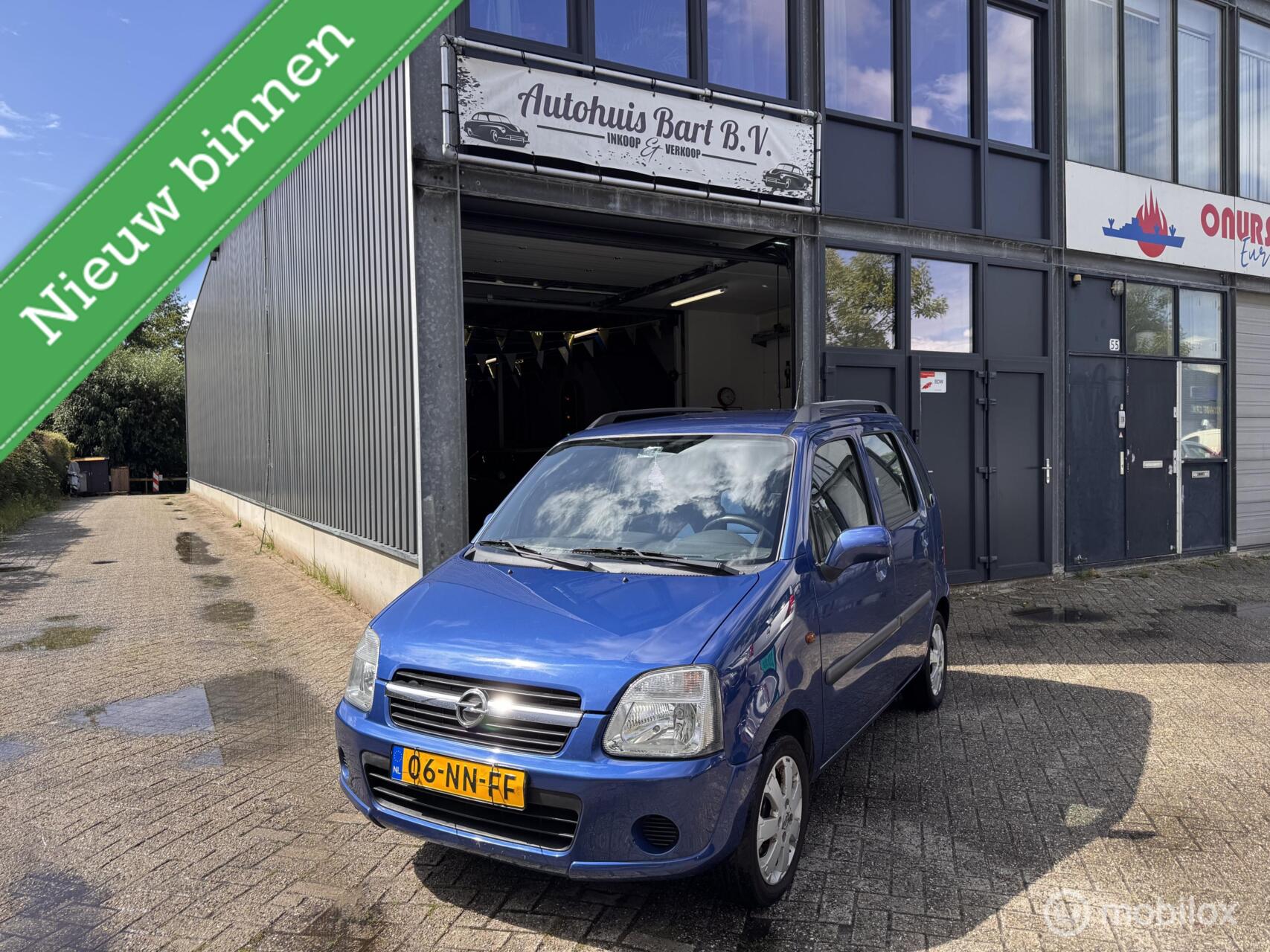Opel Agila 1.2-16V Cosmo Airco! Nieuwe APK! NAP Logisch! 2004 - voorkant