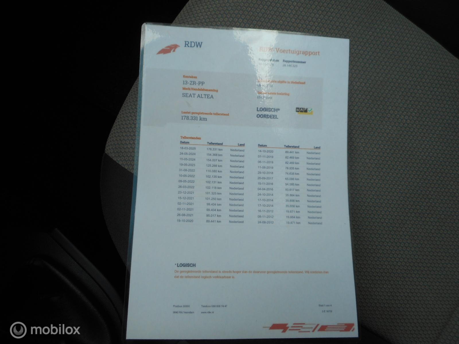Foto van Seat Altea