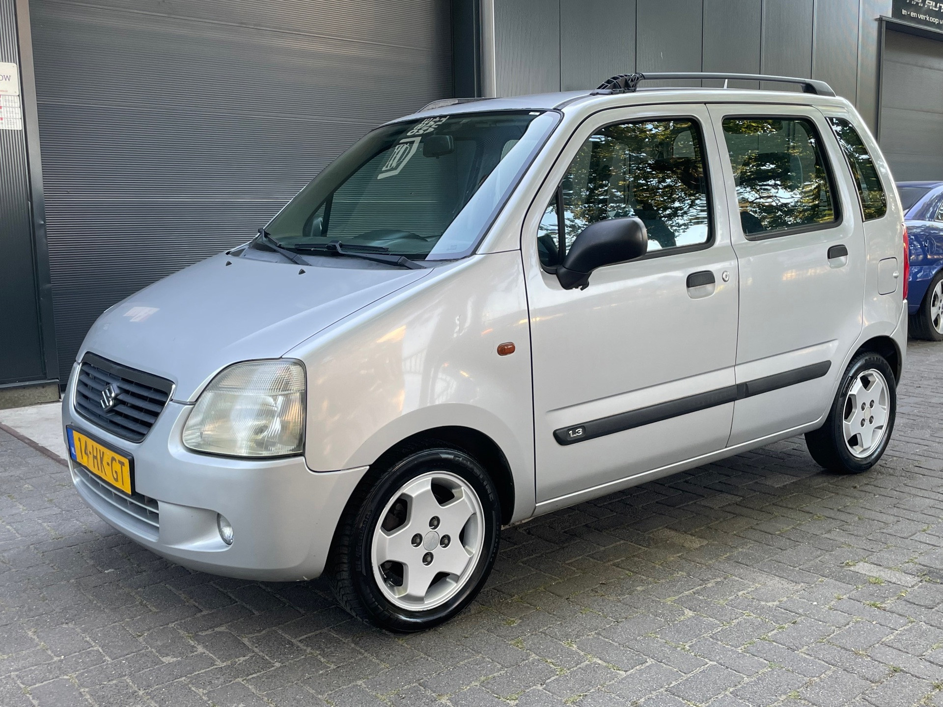 Suzuki Wagon R 1.3 GL NAP AIRCO CENTRALE VERGENDELING LM VELGEN 2001 - voorkant