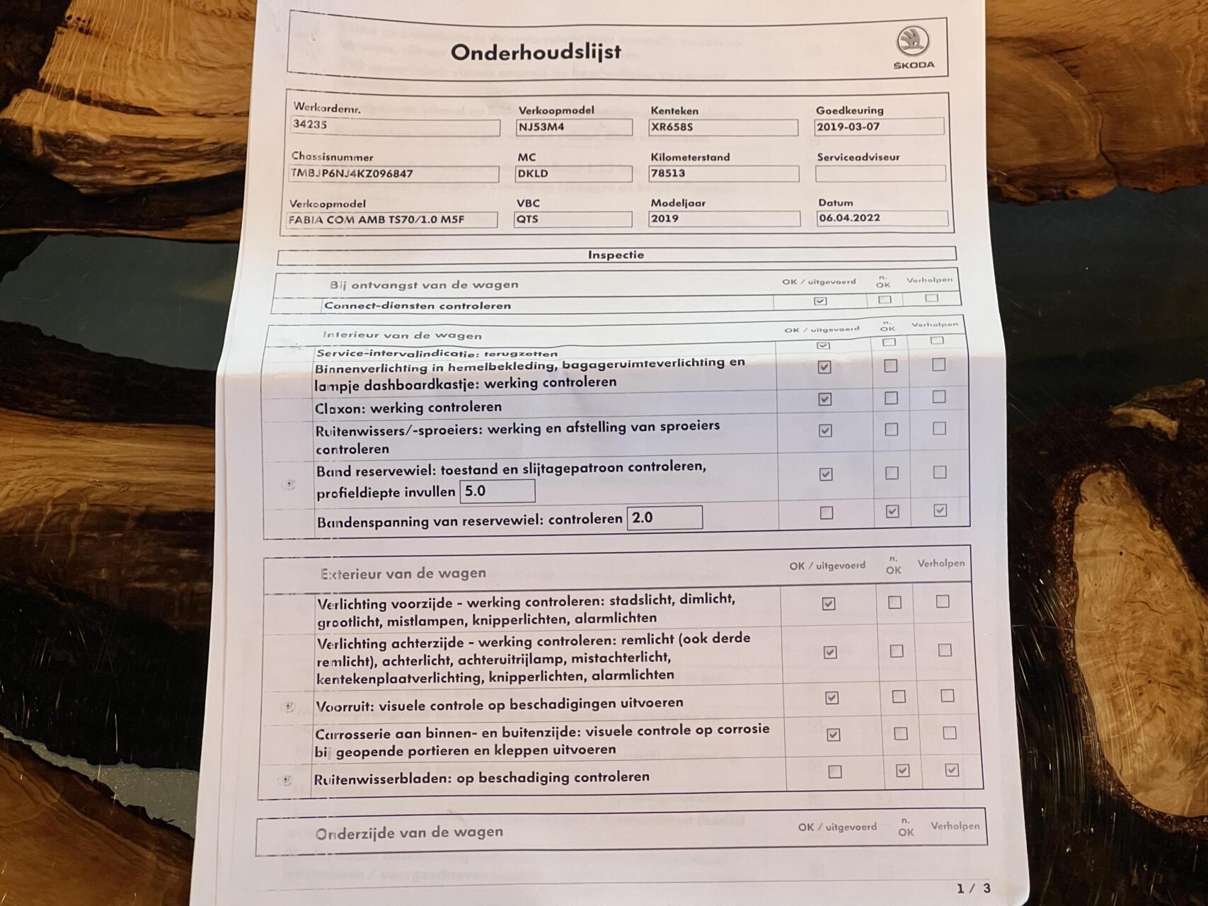 Foto van Skoda Fabia