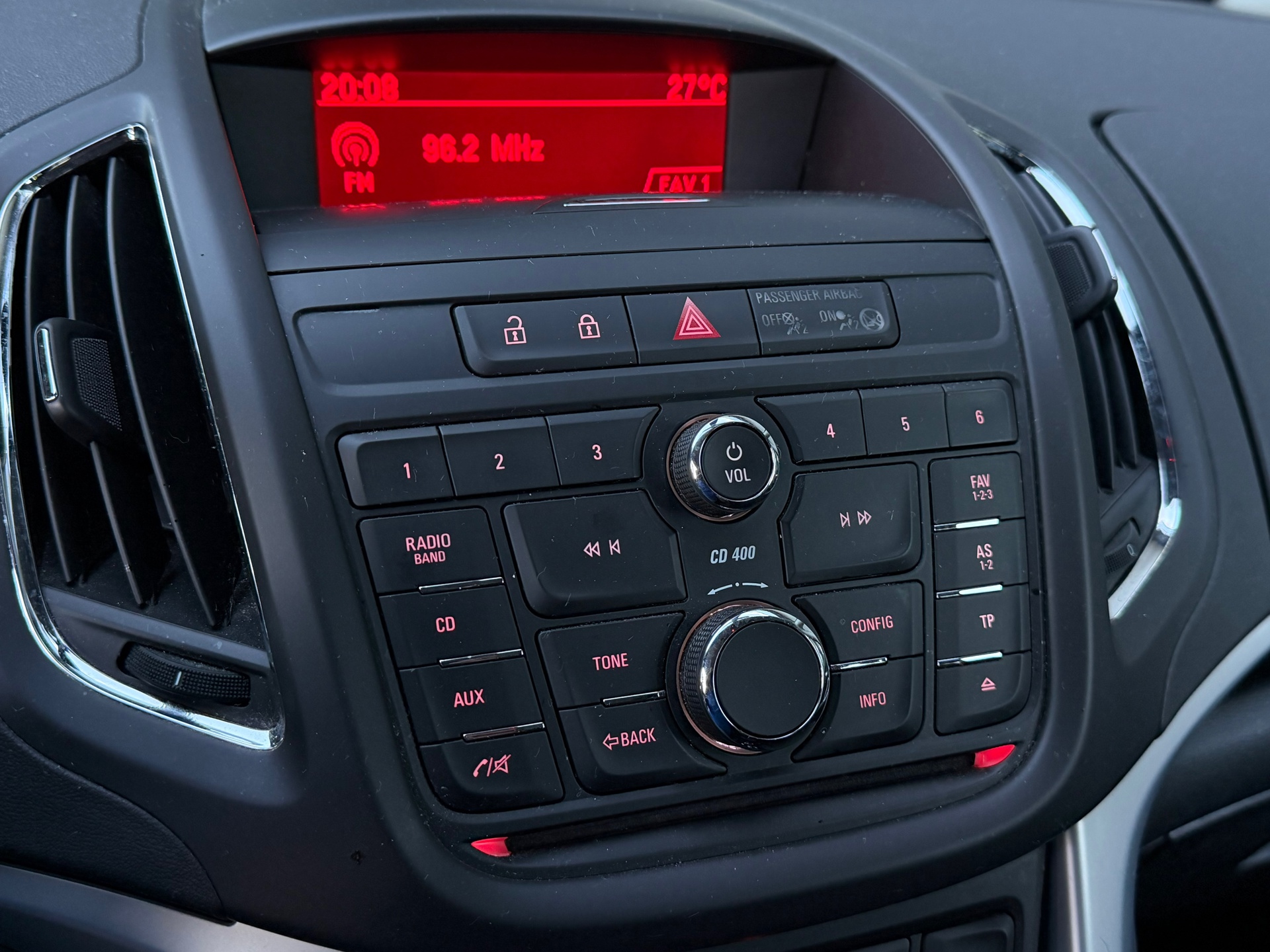 Foto van Opel Zafira Tourer