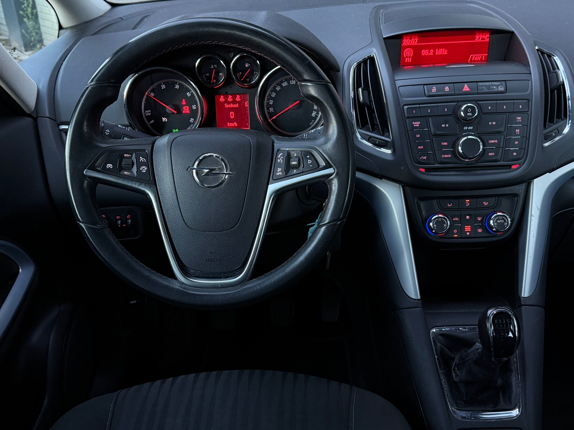 Foto van Opel Zafira Tourer