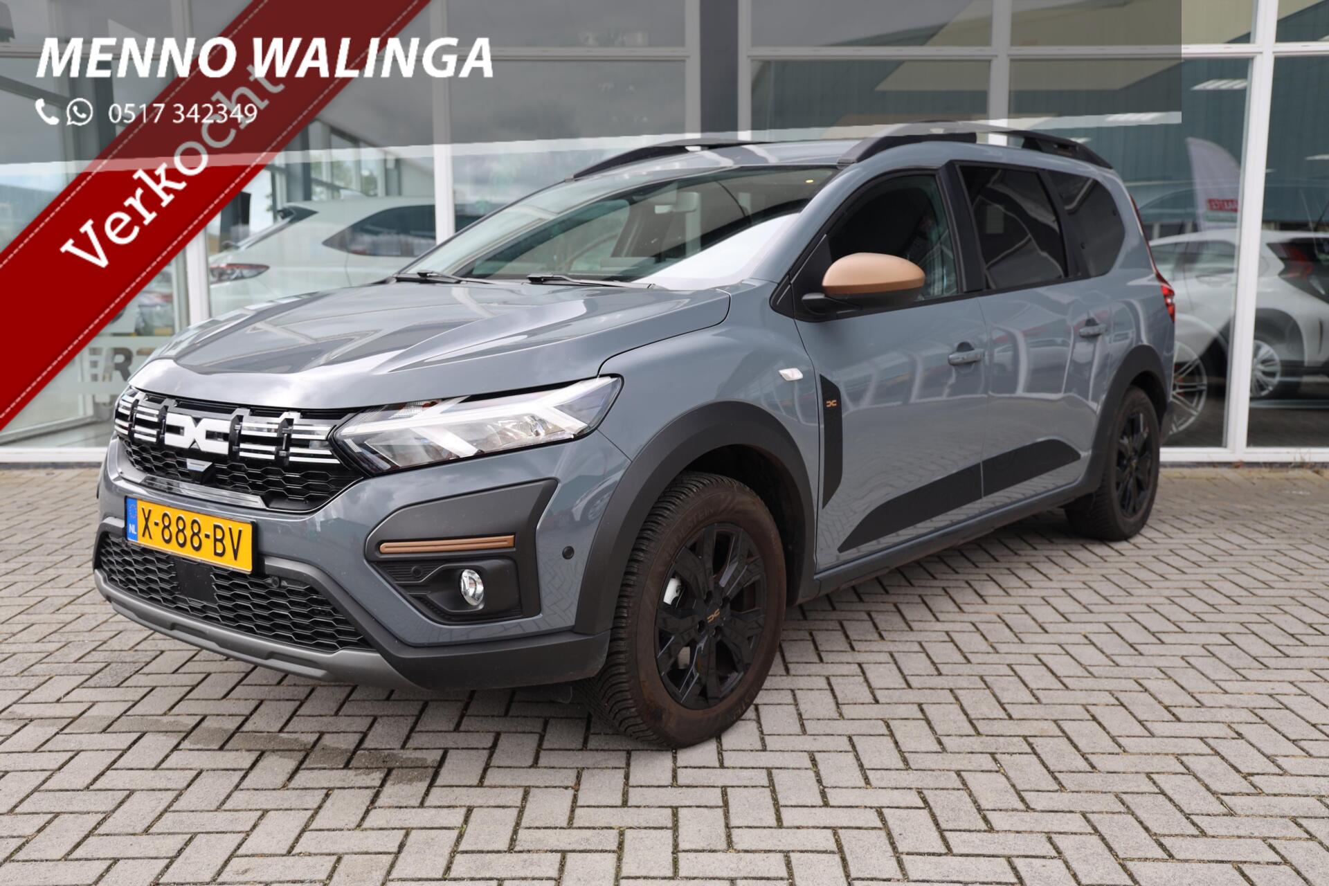 Dacia Jogger 1.6 Hybrid 140 Extreme 7 persoons!|Automaat|Trekhaak|Camera|Apple carplay/Android auto| 2023 - voorkant