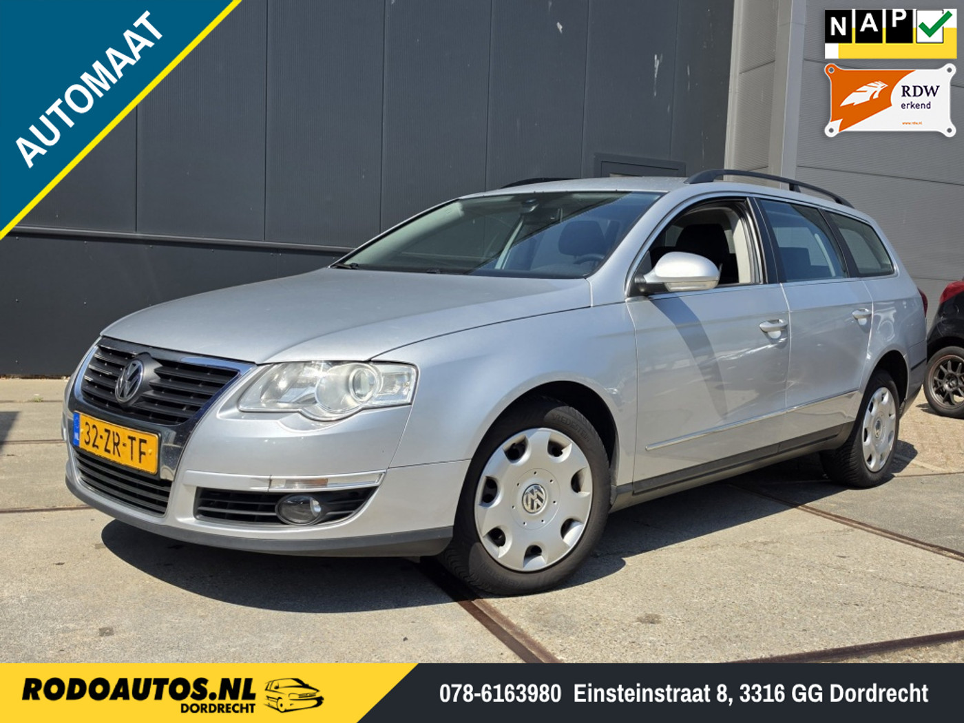 Volkswagen Passat 1.6 FSI Trendline Business Automaat Nw APK ✅ 2006 - voorkant