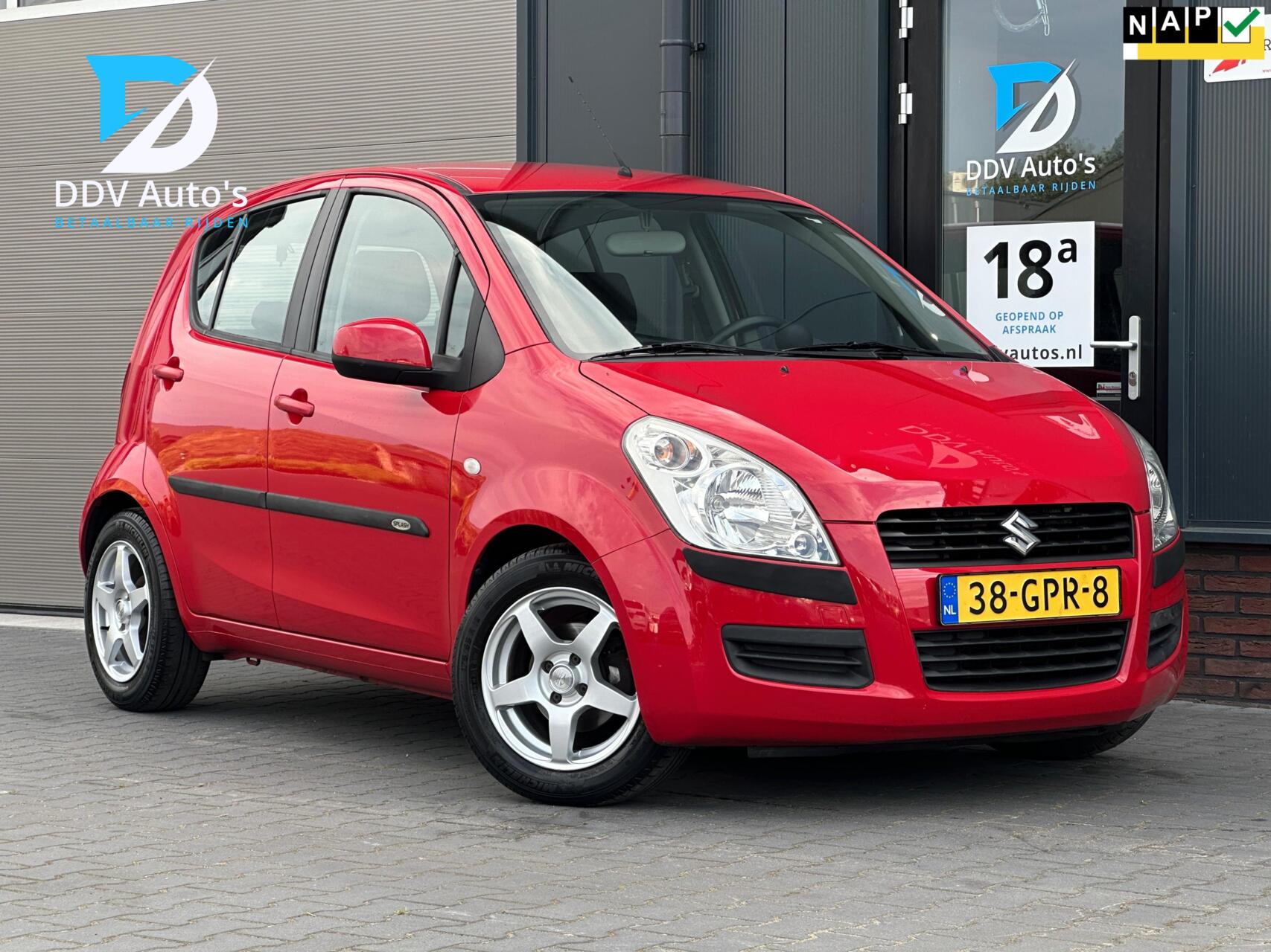 Suzuki Splash 1.2/86pk Comfort|Trekhaak|Airco|Stuurbekrachtiging|Bluetooth Radio|Elek. Ramen|Elek. Spiegels|Isofix|15" Sportvelgen 2008 - voorkant