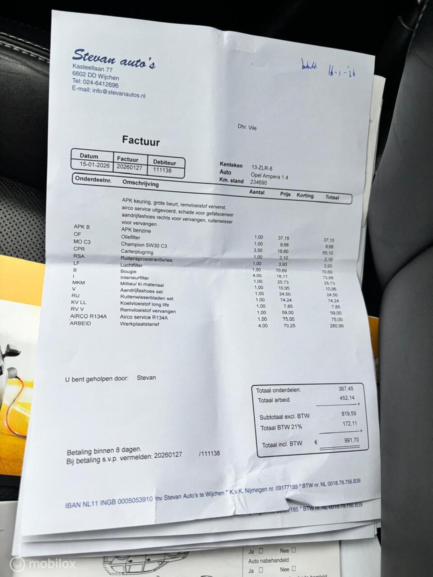 Foto van Opel Ampera
