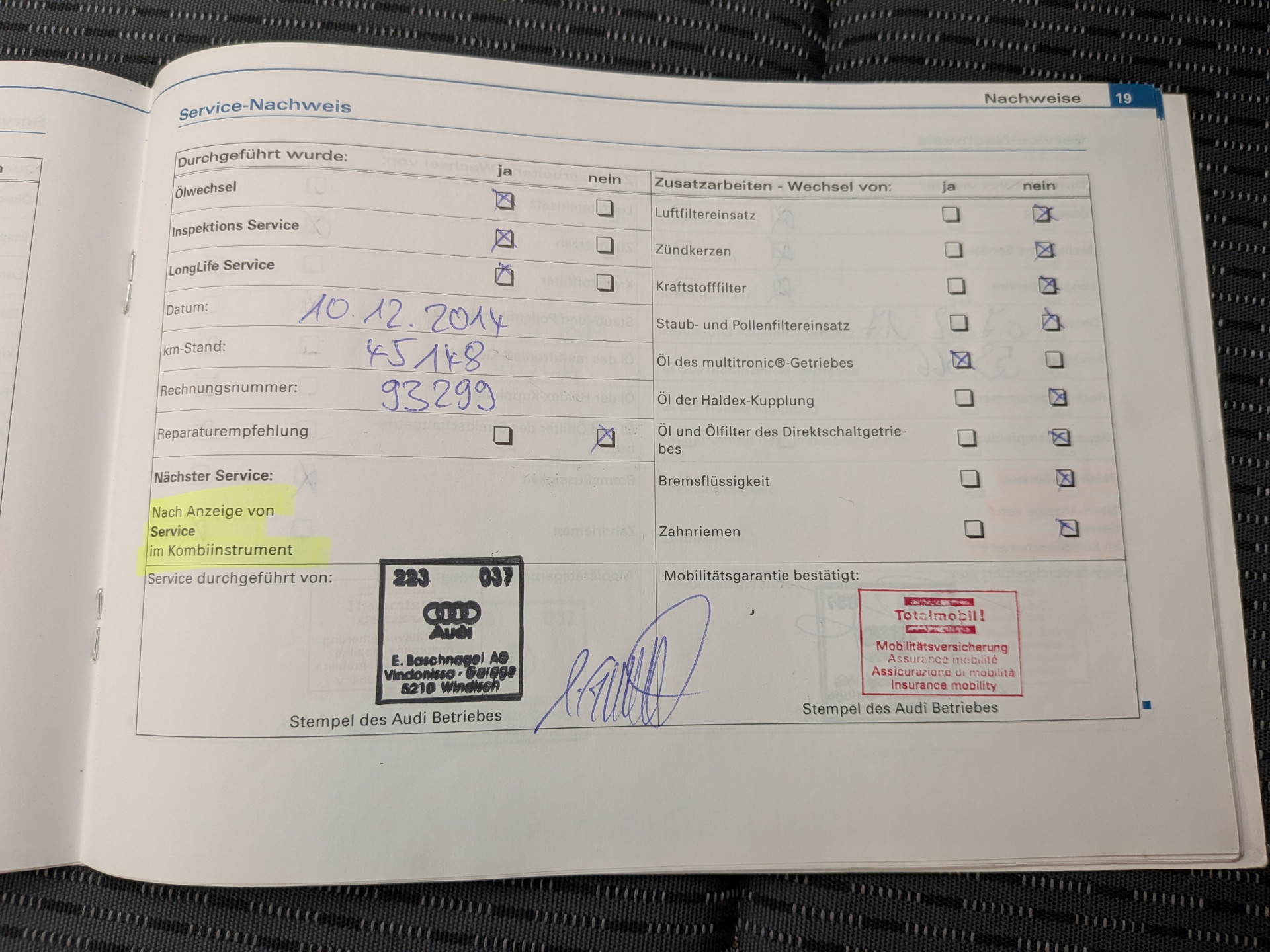 Foto van Audi A6 Limousine