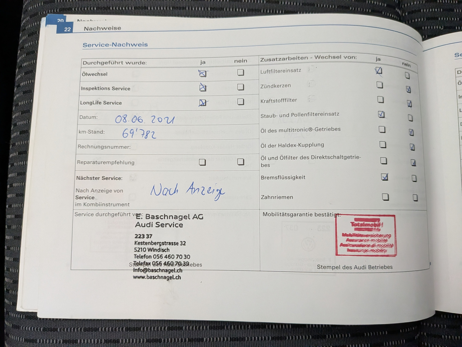 Foto van Audi A6 Limousine