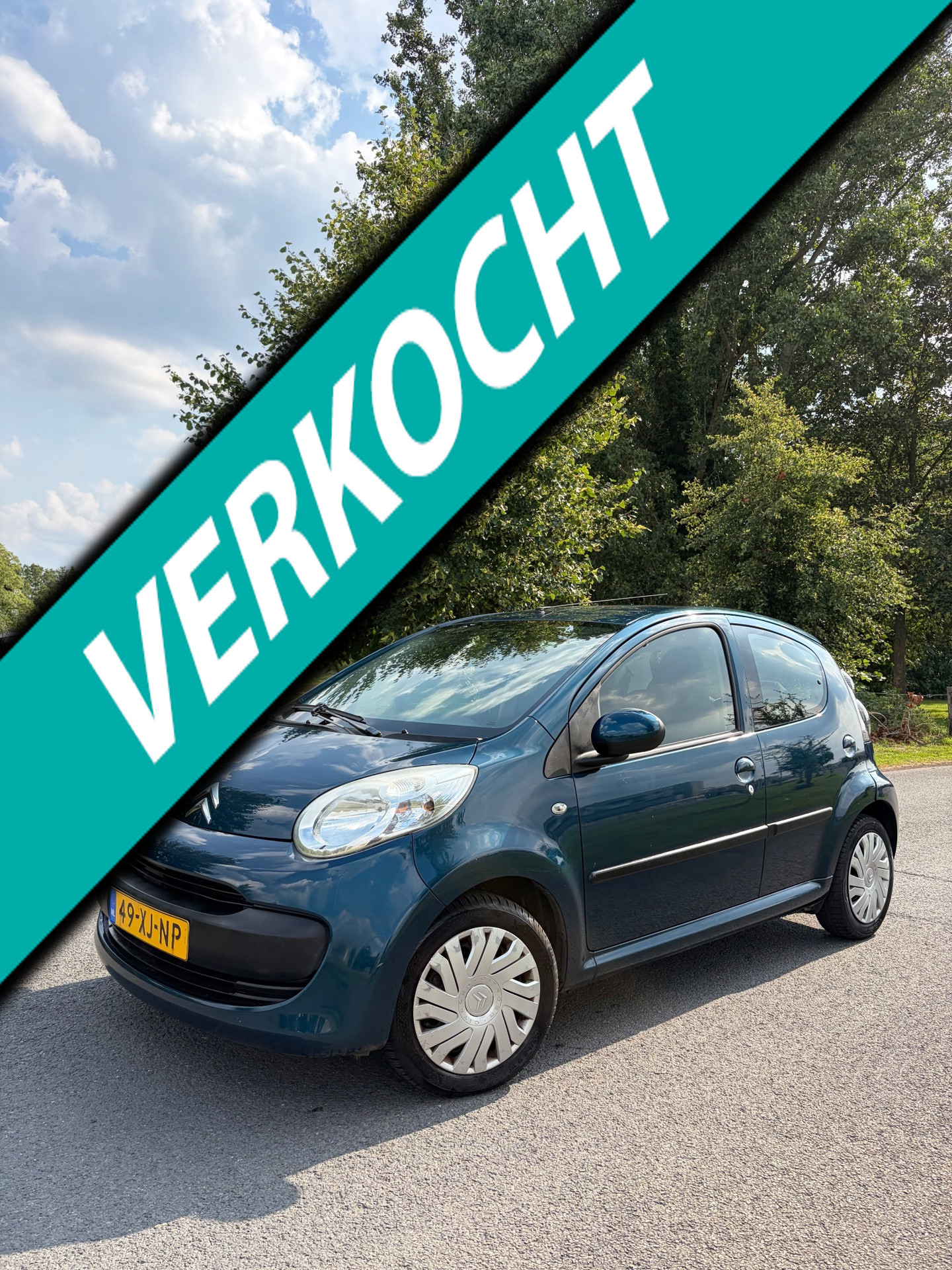 Citroen Citroen C1 1.0-12V Ambiance, NAP, Automaat. 2007 - voorkant