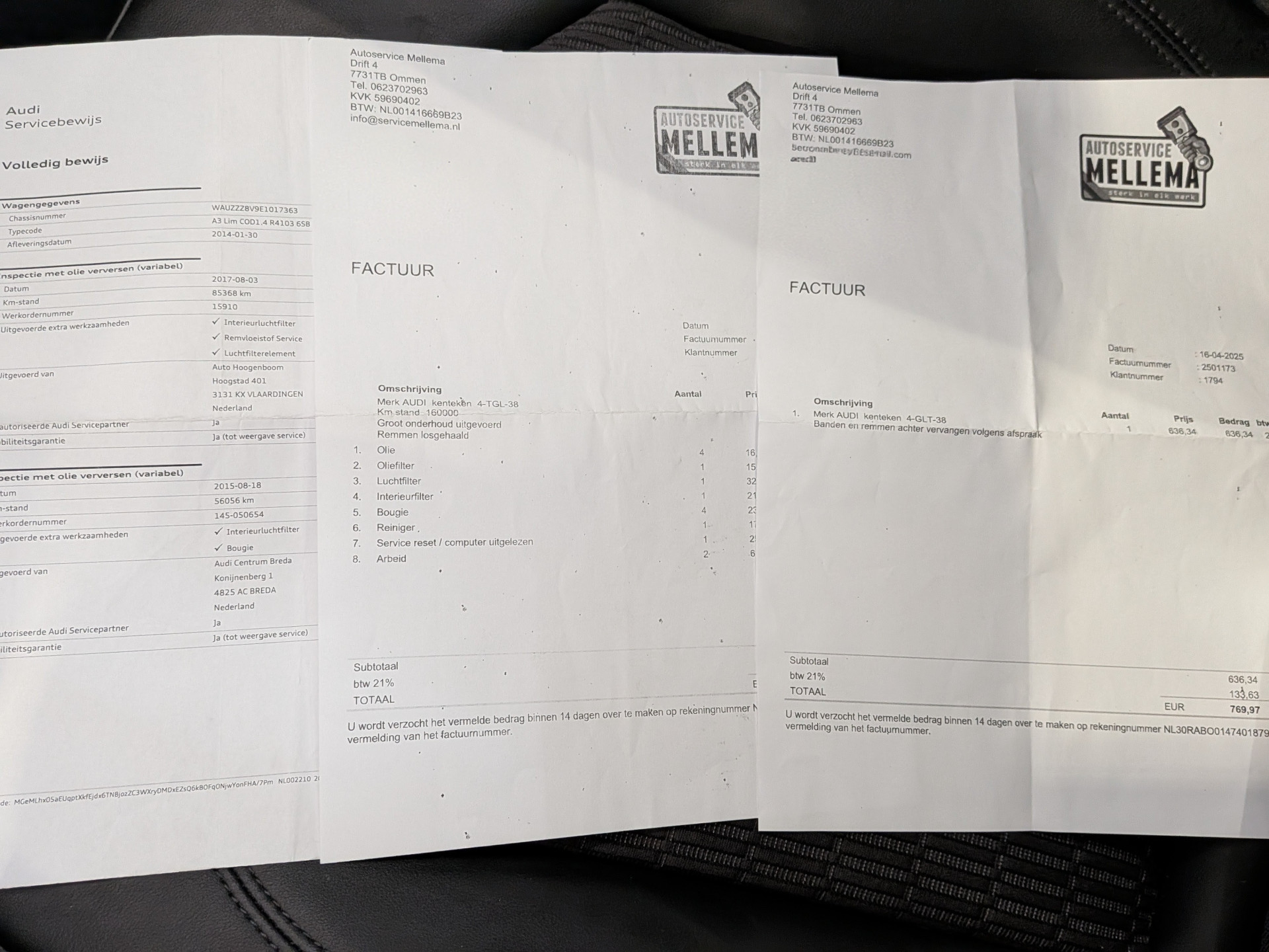 Foto van Audi A3