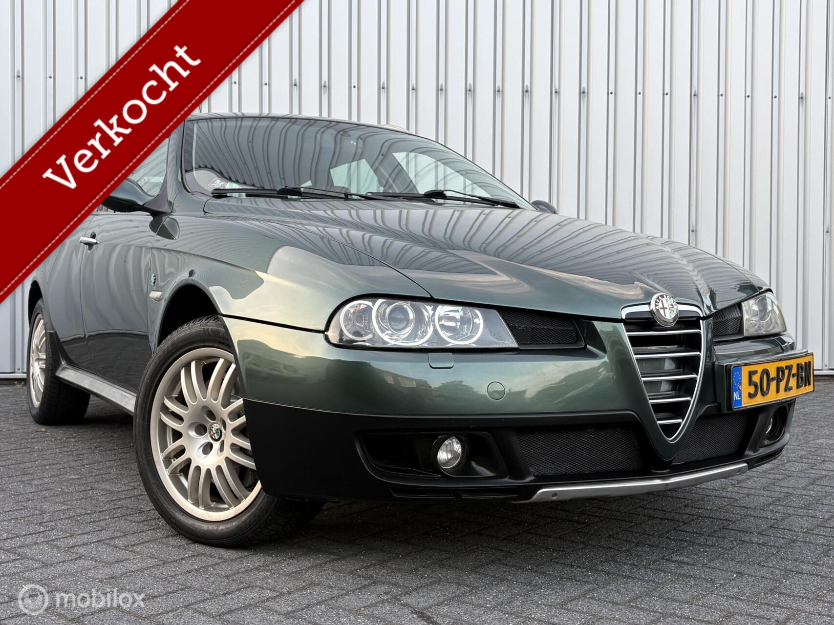 Alfa Romeo Alfa Romeo 156 Sport Wagon 1.9 JTD Progression Q4 | NAP | 05 | Leder | Bose | Volledige historie | 2005 - voorkant