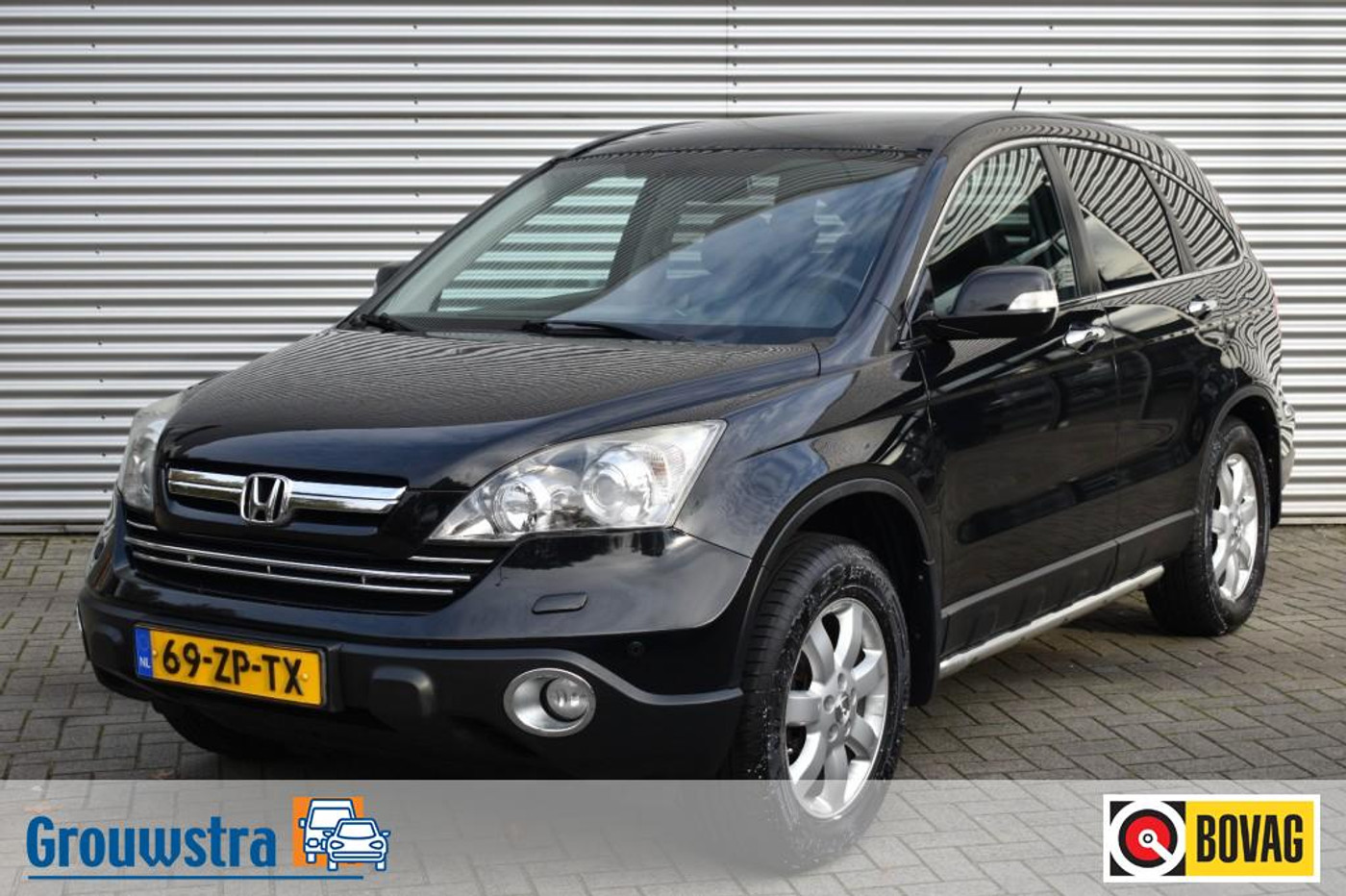 Honda Honda Cr-v 2.0I AWD EXECUTIVE / LEDER / NAVI / AFN. HAAK 1600KG 2008 - voorkant