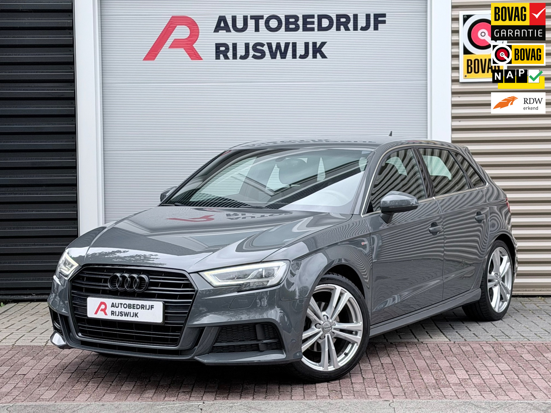 Audi A3 Sportback 30 TFSI Sport S Line Edition Navi/Xenon 2019 - voorkant