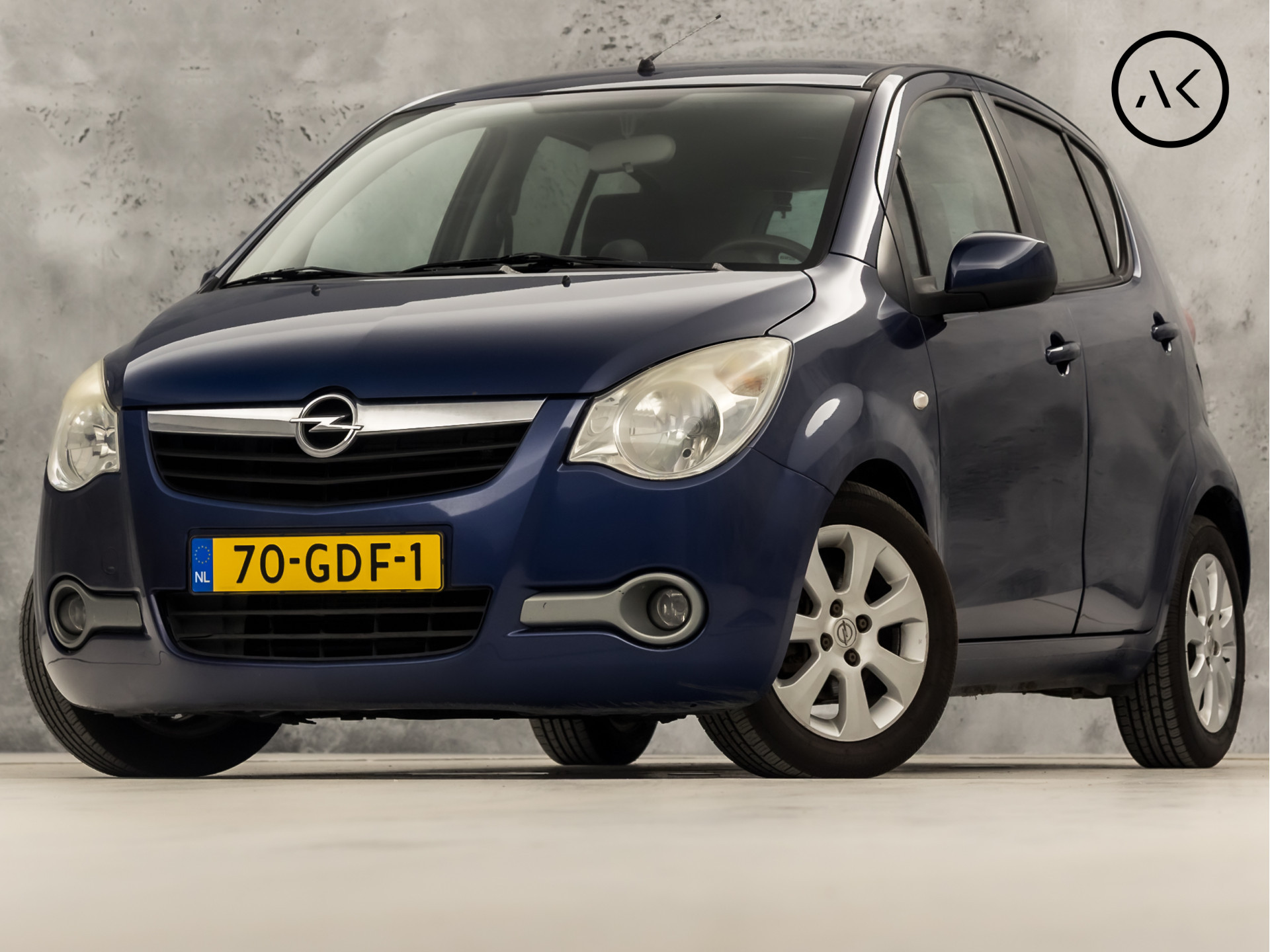 Opel Agila 1.2 Sport 2008 - voorkant