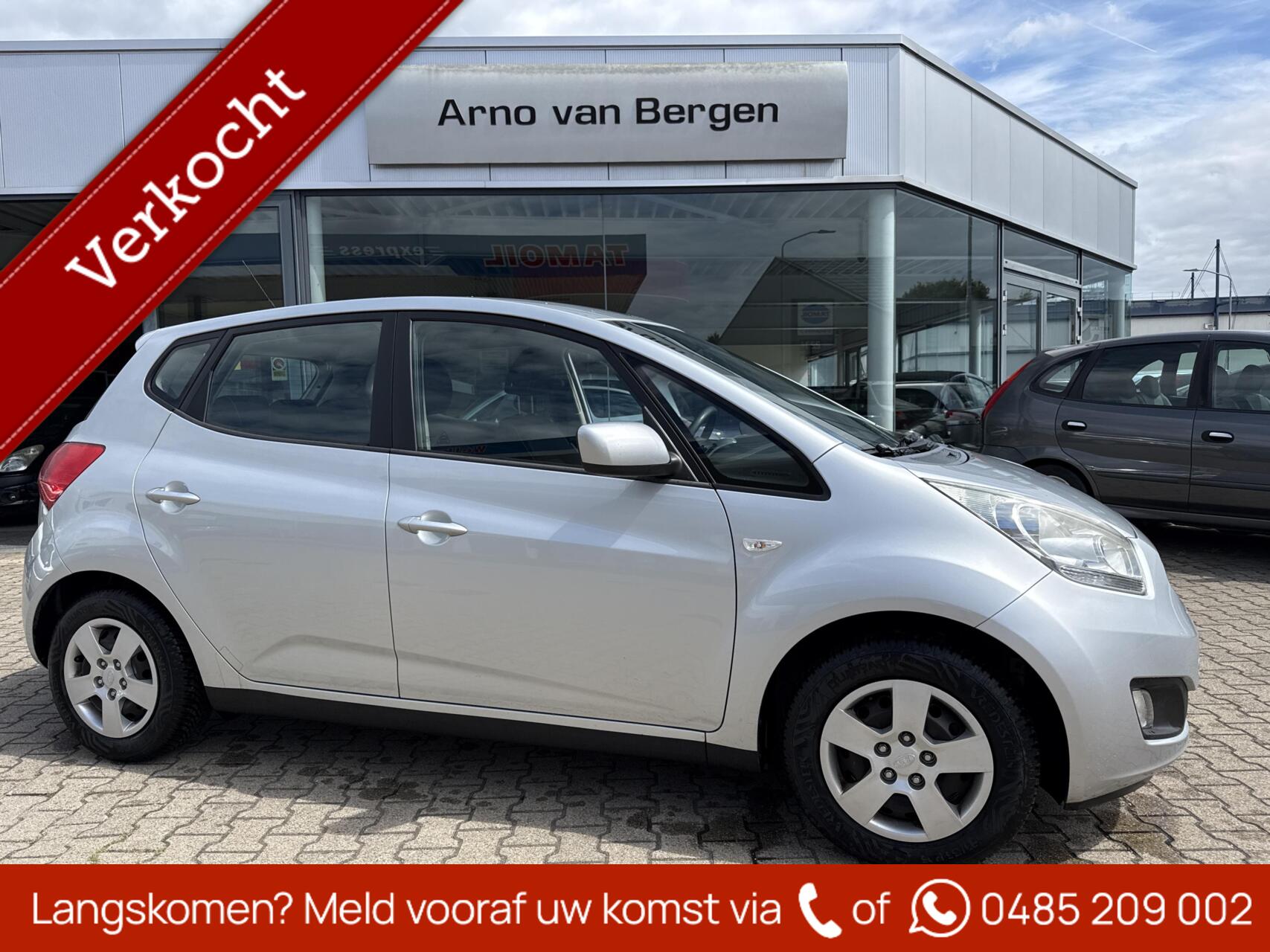 Kia Venga 1.4 CVVT Comfort Pack, airco, cruisecontrol, trekhaak, top onderhouden ! 2010 - voorkant
