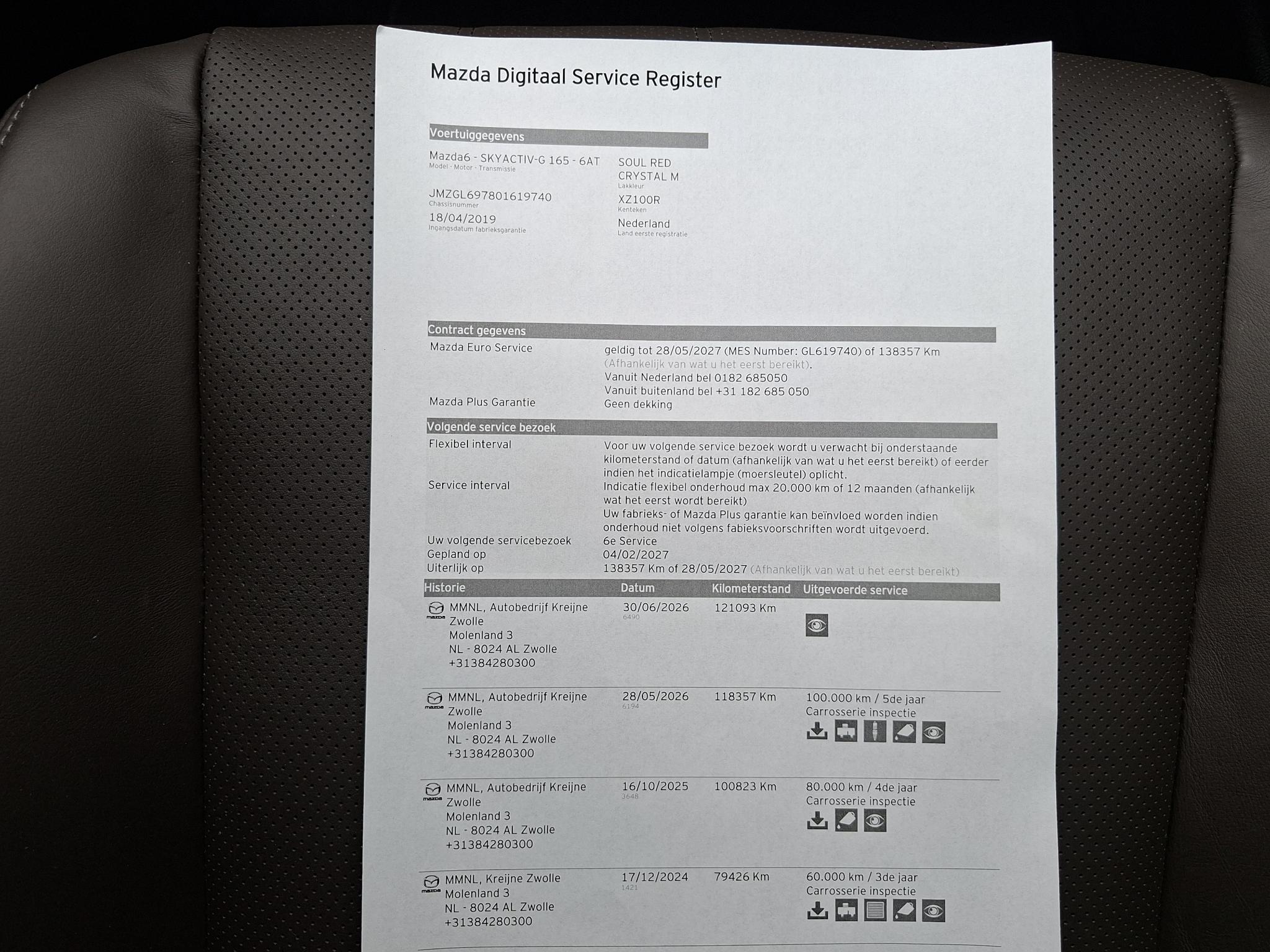 Foto van Mazda Mazda6