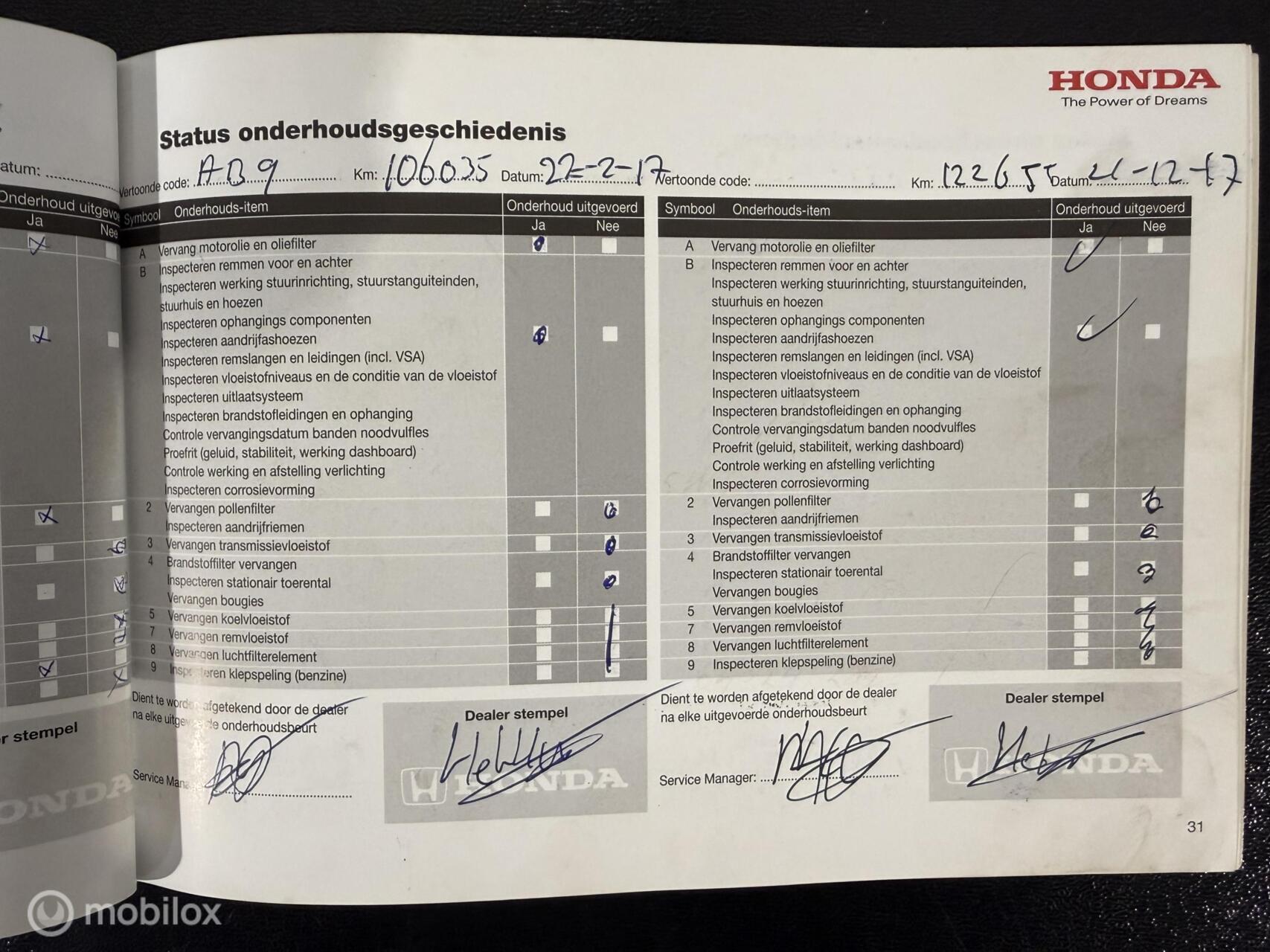 Foto van Honda Jazz