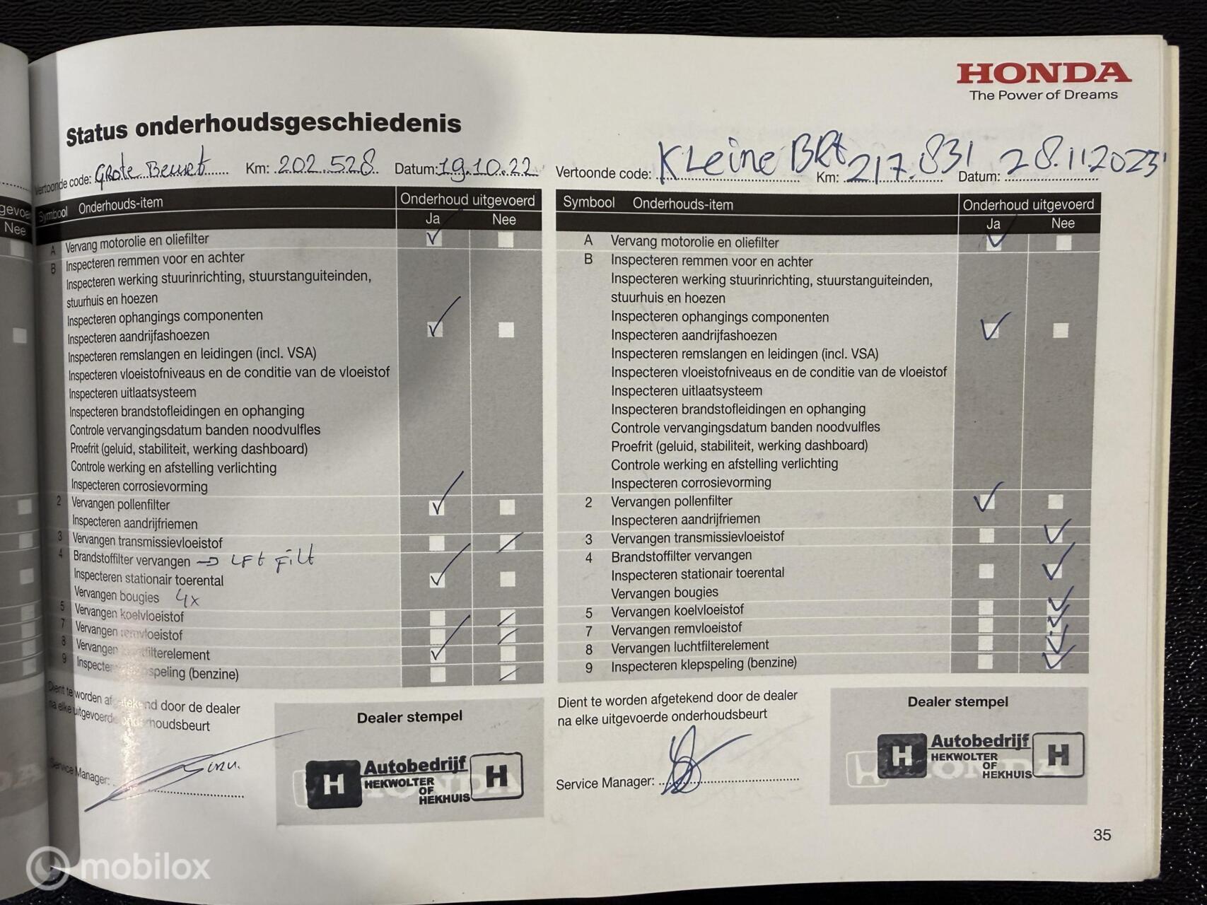 Foto van Honda Jazz