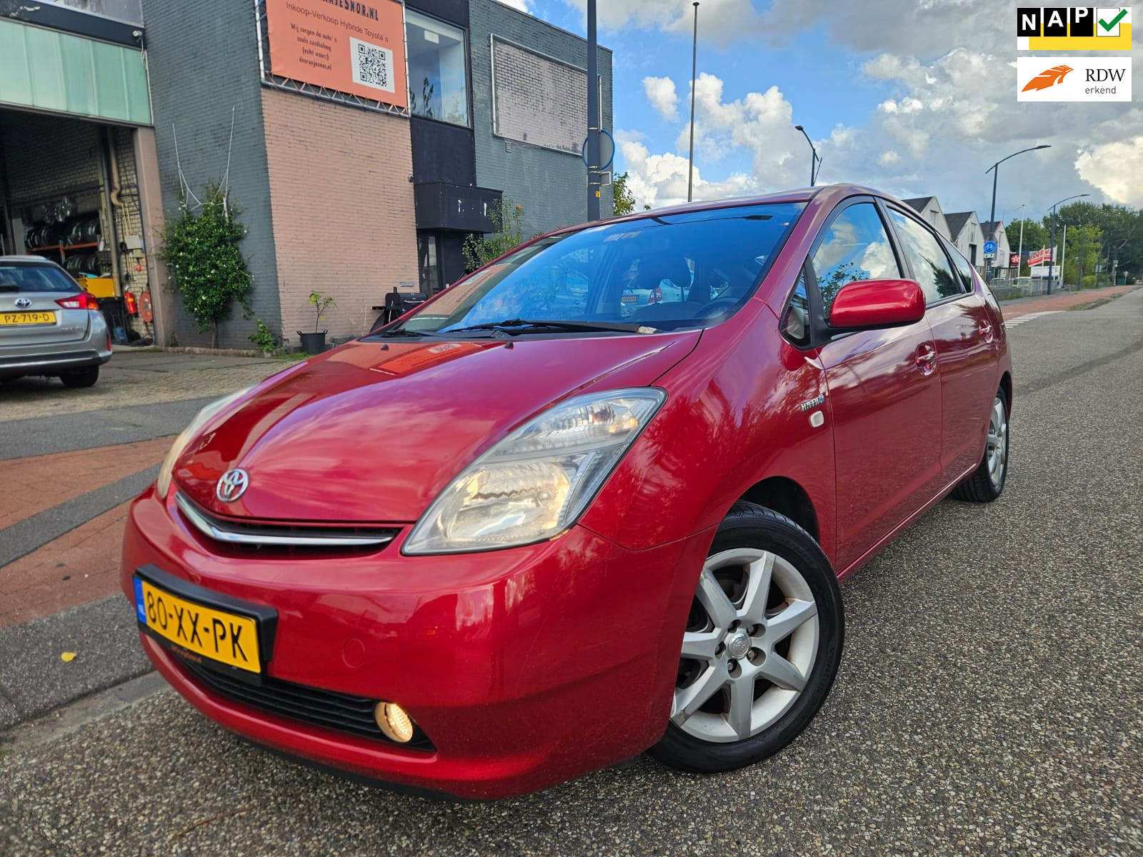 Toyota Toyota Prius 1.5 VVT-i Tech Edition GARANTIE Camera Navigatie Keyless 2007 - voorkant