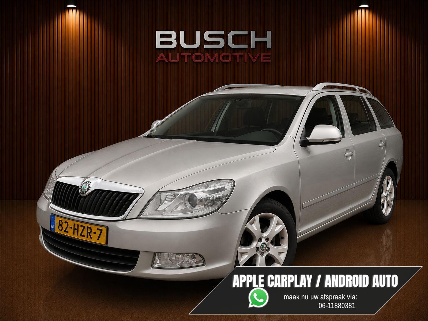 Skoda Octavia 1.8 TSI Elegance AUTOMAAT DSG | TREKHAAK 2009 - voorkant