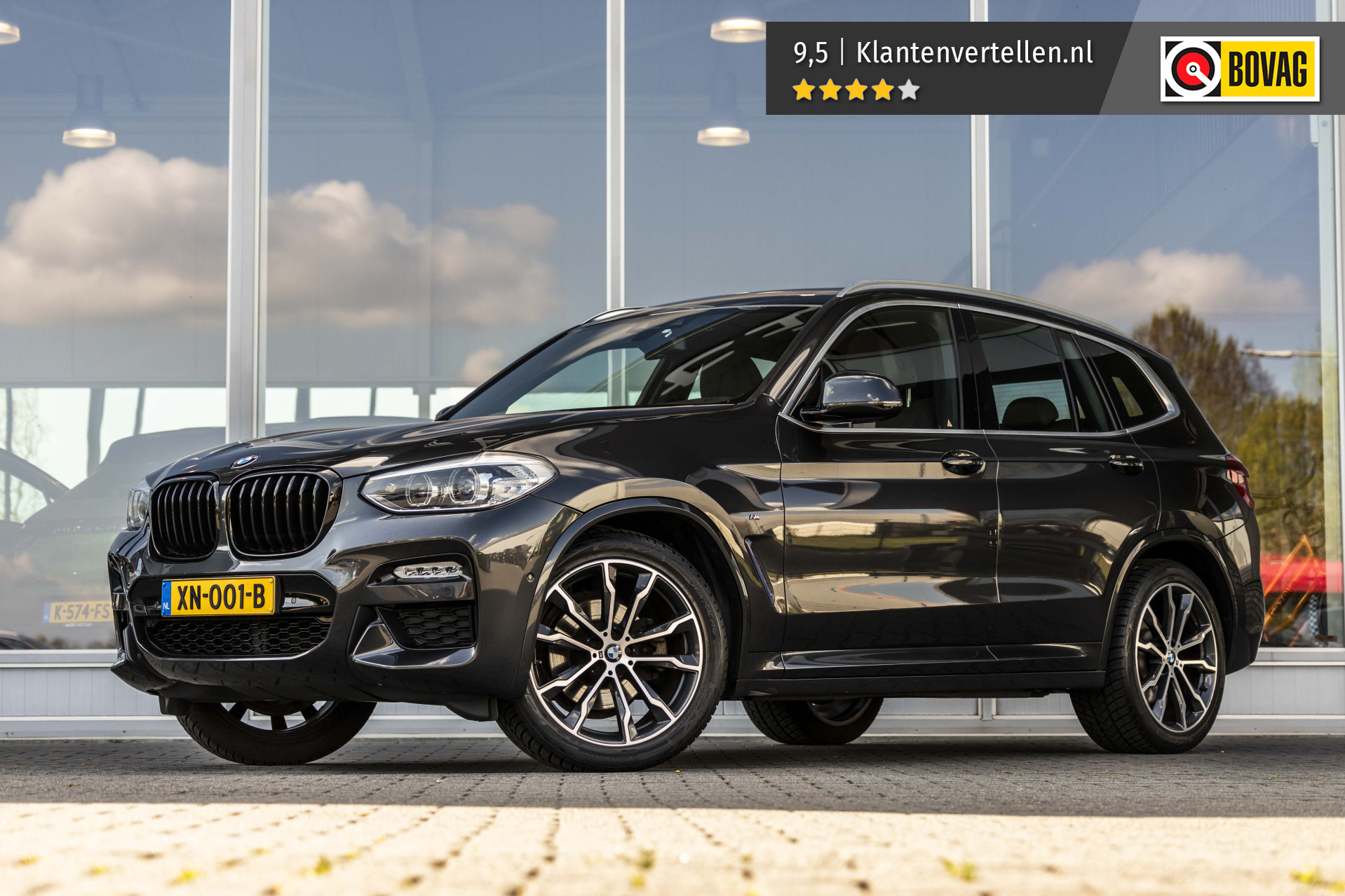 BMW X3 Xdrive20i xDrive20i High Executive M-Sport 2019 - voorkant