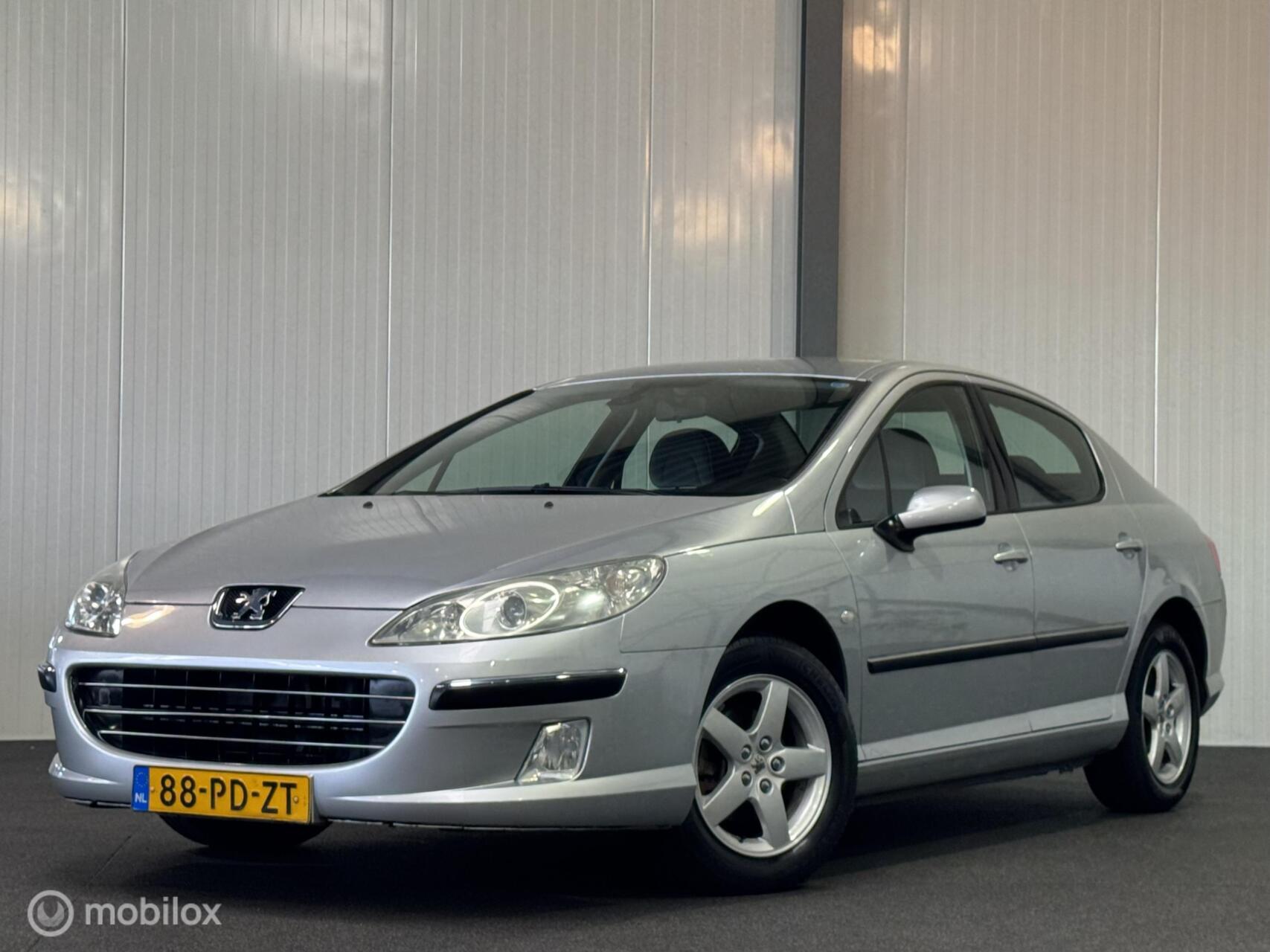 Peugeot 407 2.0-16V XR Pack AUTOMAAT [ NAP climate cruise ] 2004 - voorkant