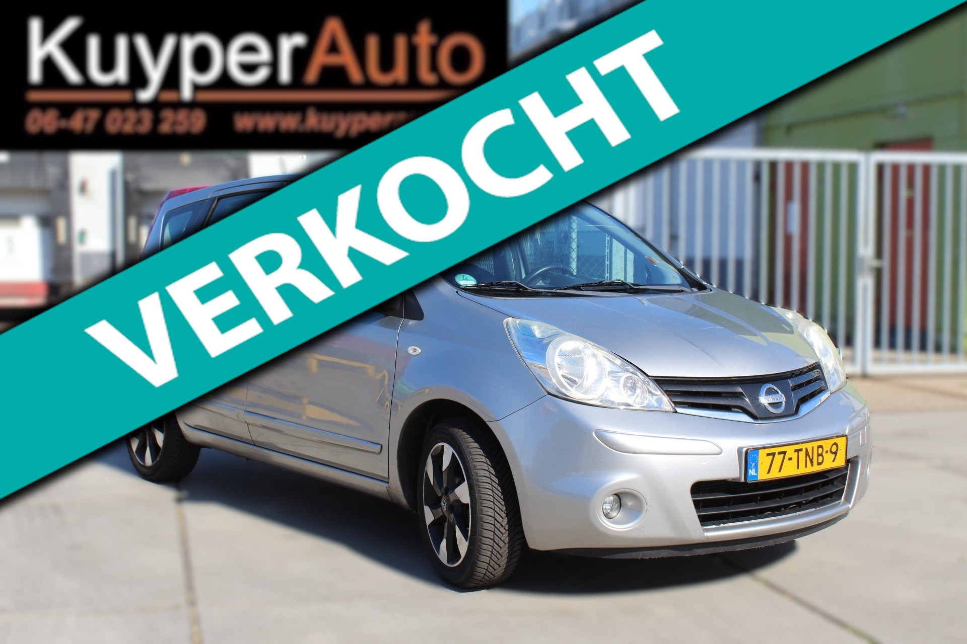 Nissan Nissan Note 1.6 Life + automaat CLIMA CRUISE 2012 - voorkant