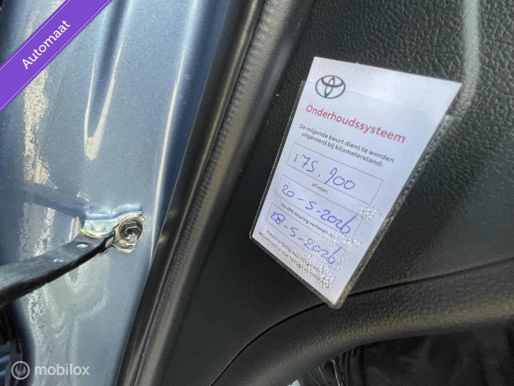 Foto van Toyota Toyota Verso-s