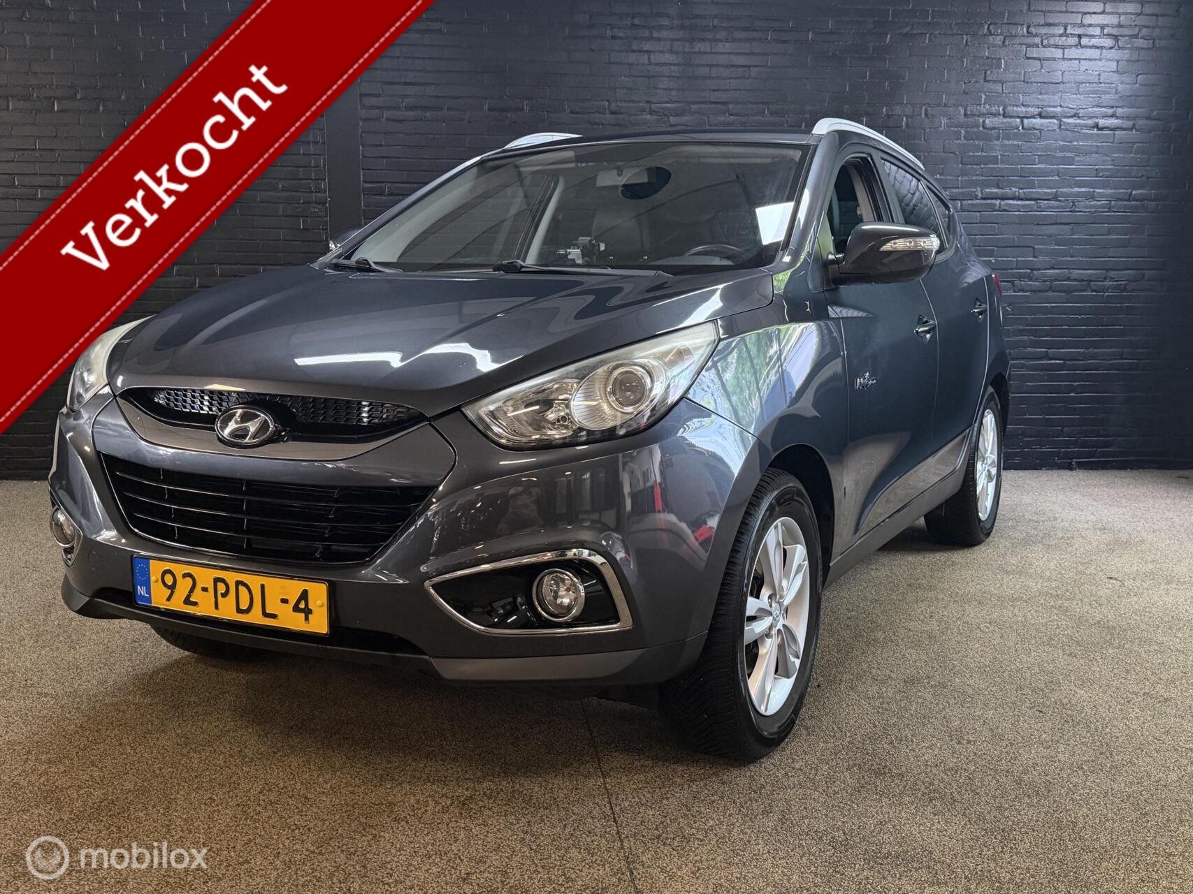 Hyundai Ix35 1.6i GDI Active LEDER TREKHAAK CAMERA CRUISE 2011 - voorkant