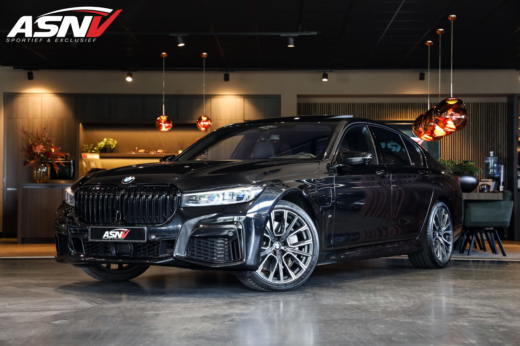 BMW 745e 745e, 394 PK, M/Sports/Pakket, Soft/Close, Comfort/Seats, Driving/Prof., Keyless, Harman/Kardon, BMW/Laser, 37DKM!! 2021 - voorkant