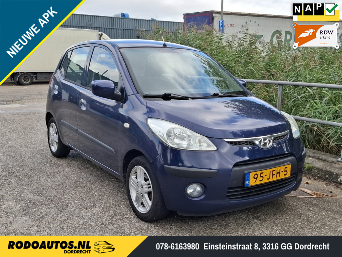Hyundai I10 1.25i i-Catcher 2009 - voorkant