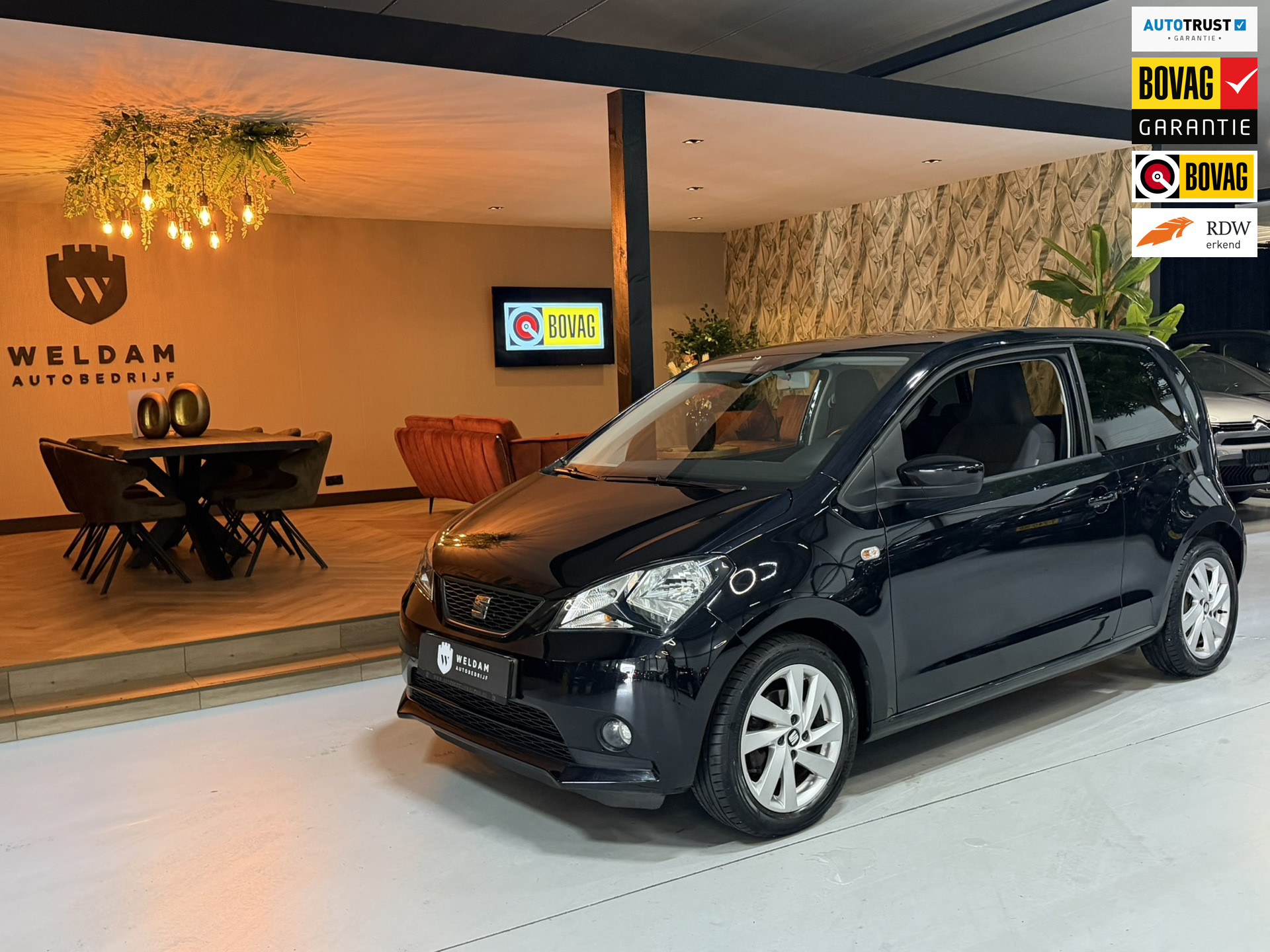 Seat Mii 1.0 Sport Dynamic|NAP|Airco|Stoelverwarming|Multimedia|PDC|Sportvelgen|Nieuwe APK|Rijklaar 2014 - voorkant