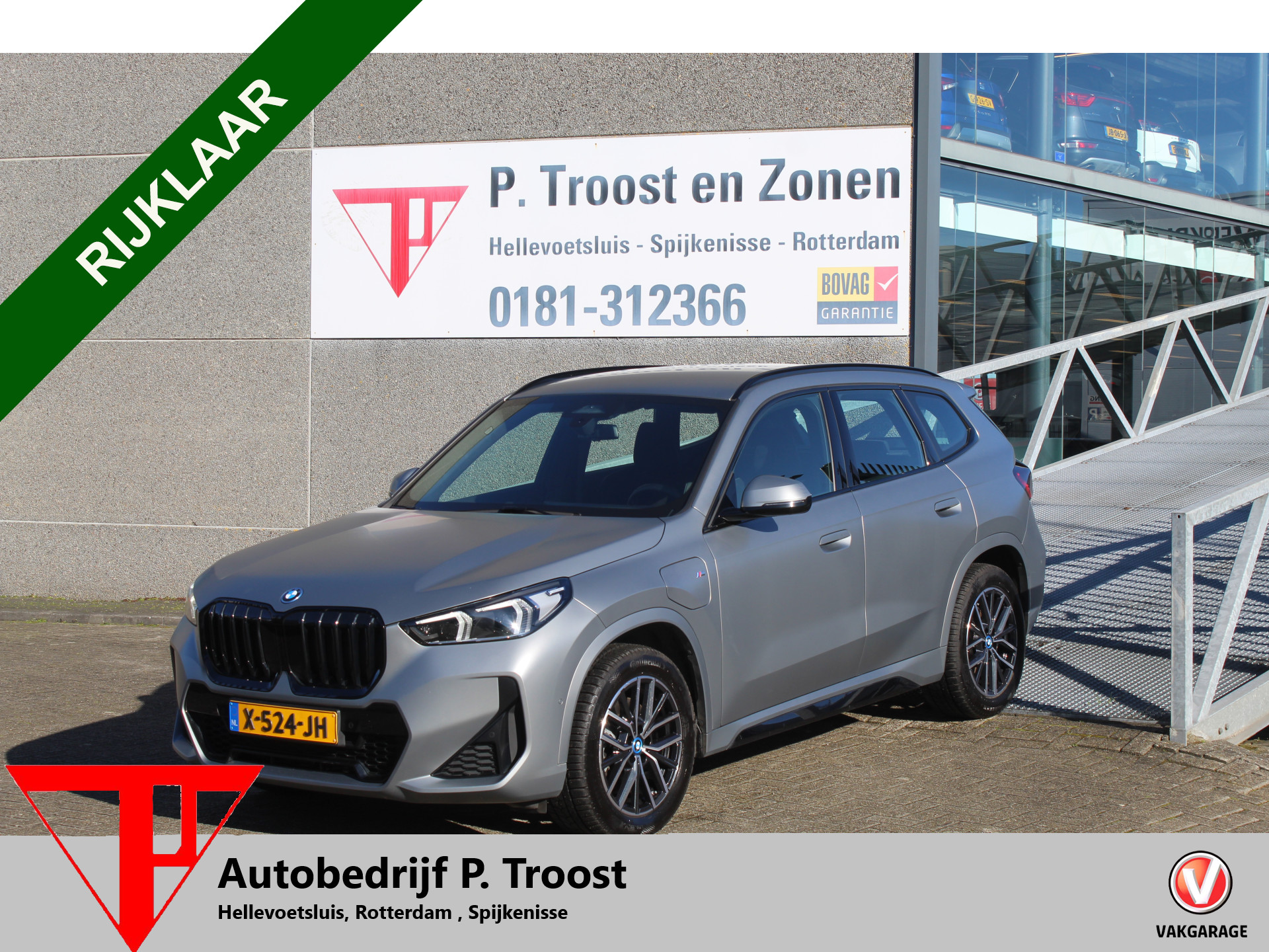 BMW X1 Xdrive25e xDrive25e Orig NL auto/Dealeronderhouden/Sfeerverlichting/Apple carplay/Navigatie/Achteruitrijcamera/Elektrische achterklep/Parkeersensoren rondom/ 2023 - voorkant