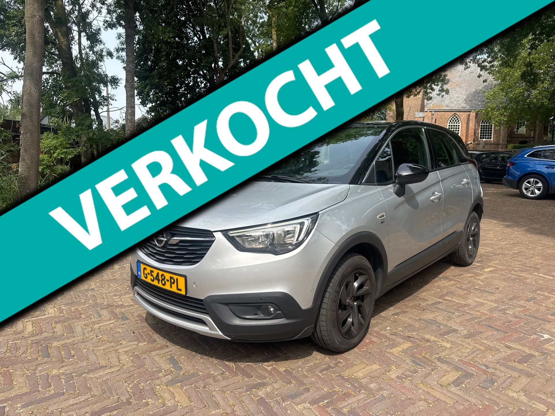 Opel Crossland X 1.2 Turbo Online Edition. Carplay. Wij zijn altijd de goedkoopste met de beste Vakgarage BOVAG service. 2019 - voorkant