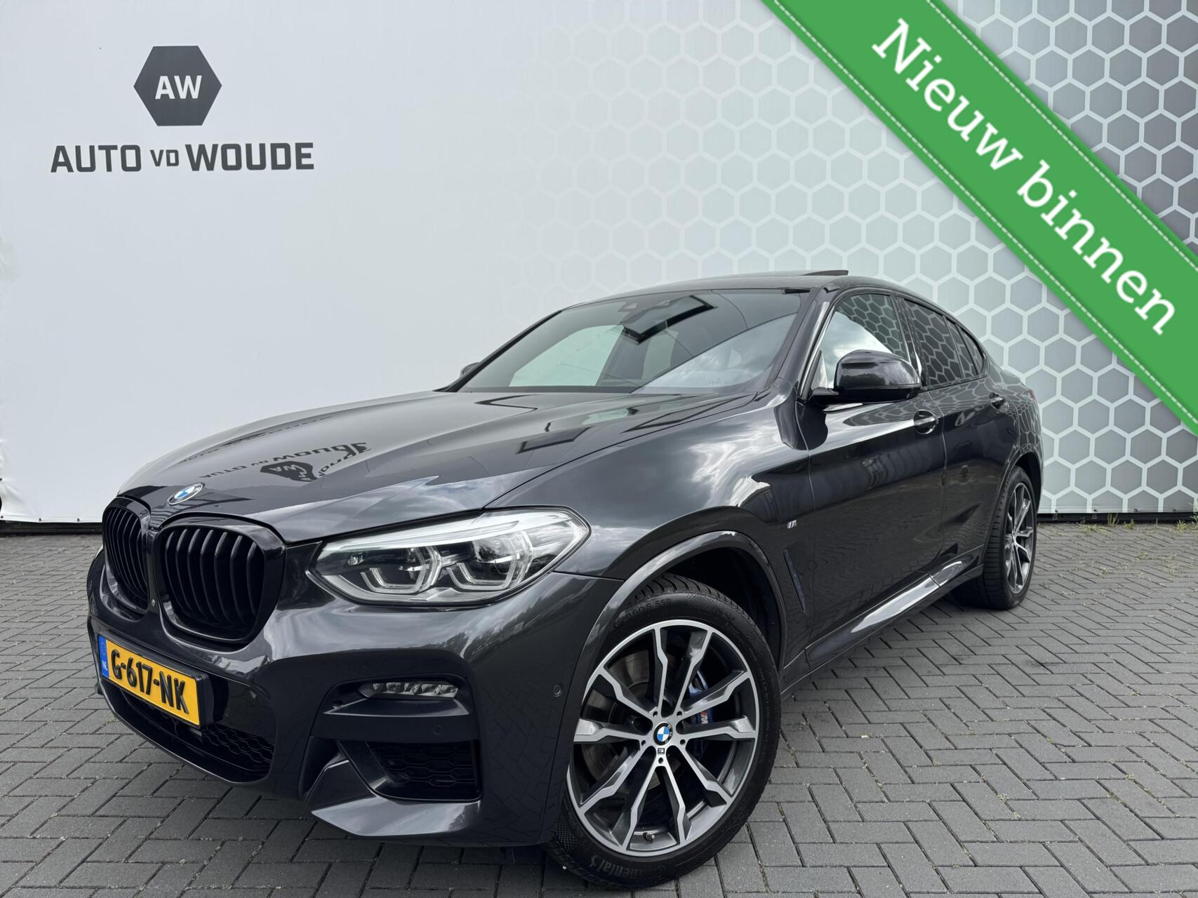 BMW X4 Xdrive30d xDrive30d High Executive PANO M-sport Trekhaak LEER 2019 - voorkant