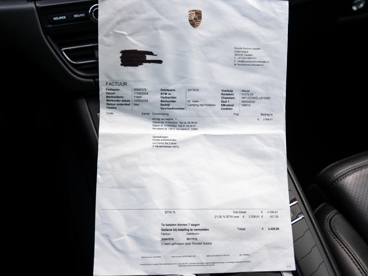 Foto van Porsche Macan