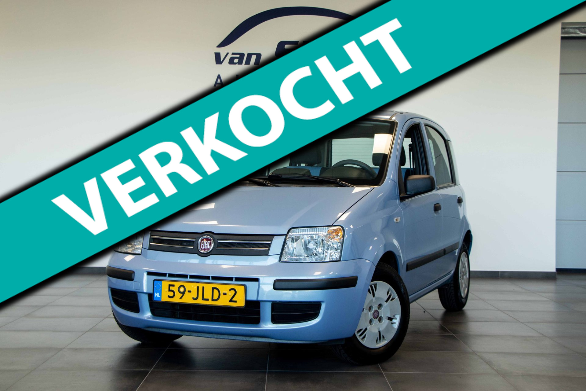 Fiat Fiat Panda 1.2 Active | Lekker Zuinig! | Elec.Ramen | CentraleDeurvergr.| PioneerRadio/CD/USB/BT 2009 - voorkant
