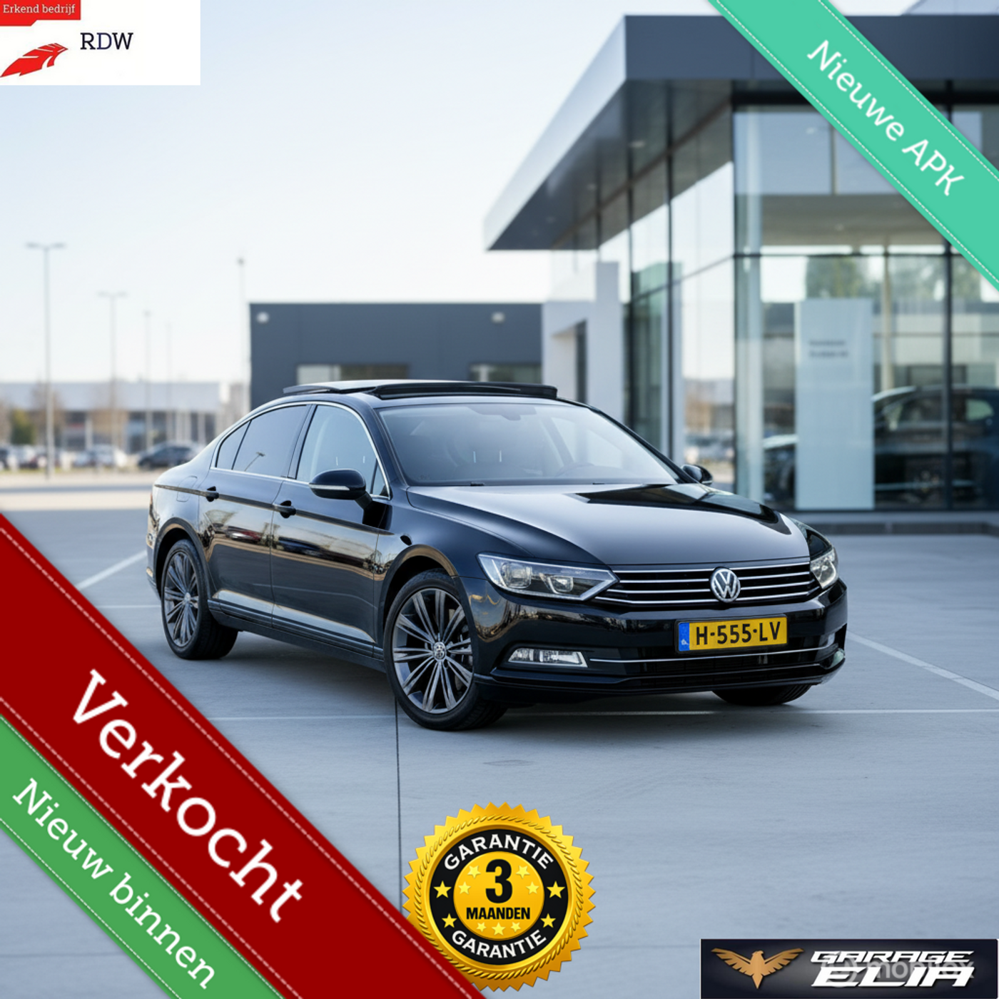 Volkswagen Passat 1.8 TSI Highline DSG | Full Options | PANO 2015 - voorkant