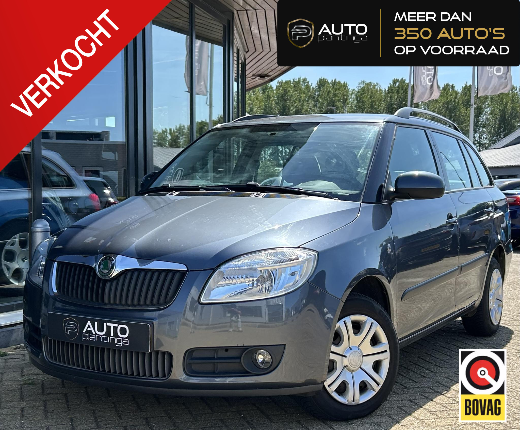 Skoda Fabia 1.4-16V Ambition 2009 - voorkant