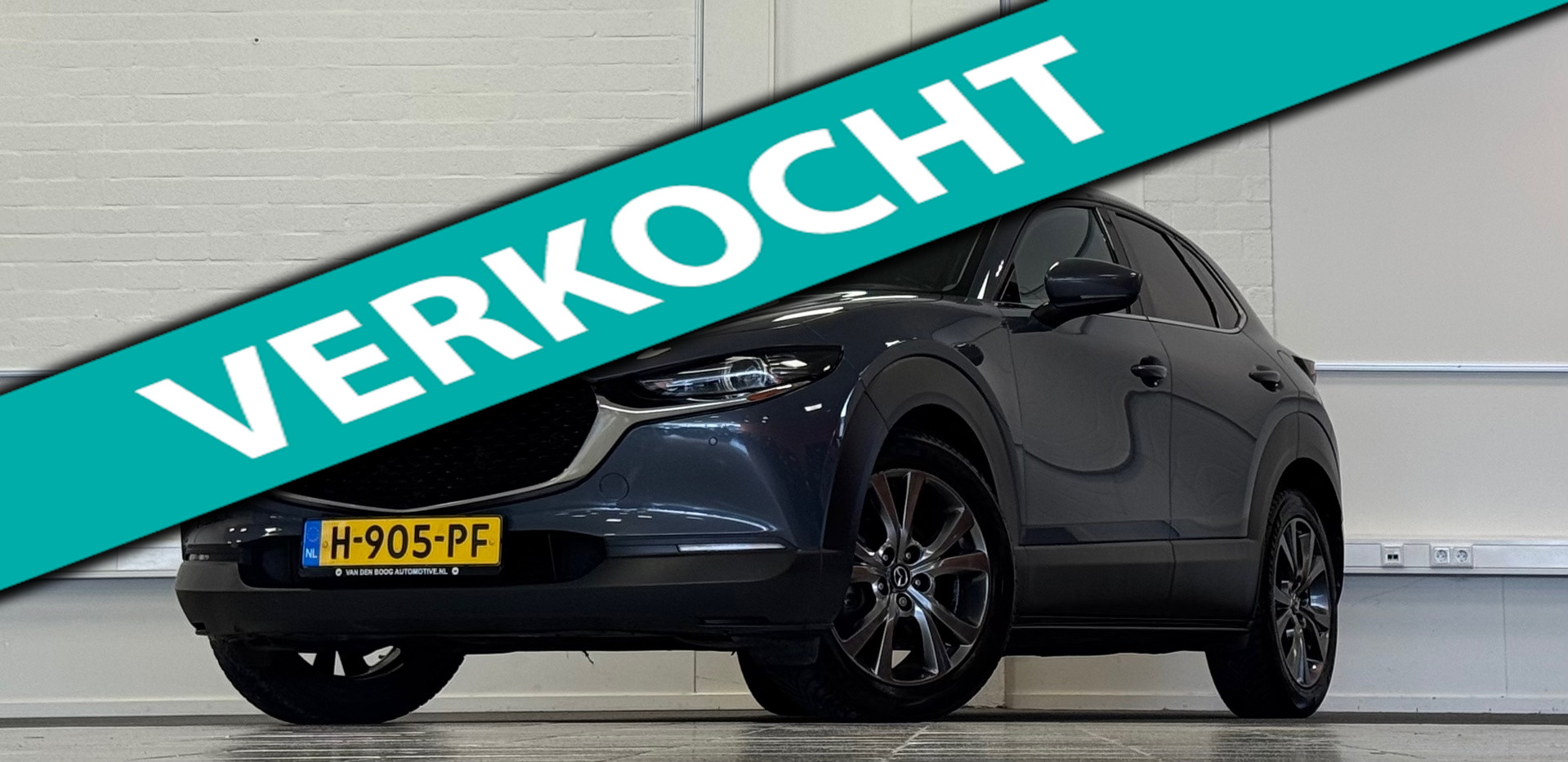 Mazda Mazda Cx-30 2.0 e-SkyActiv-X M Hybrid Luxury Trekhaak 1e Eigenaar Leer 2020 - voorkant