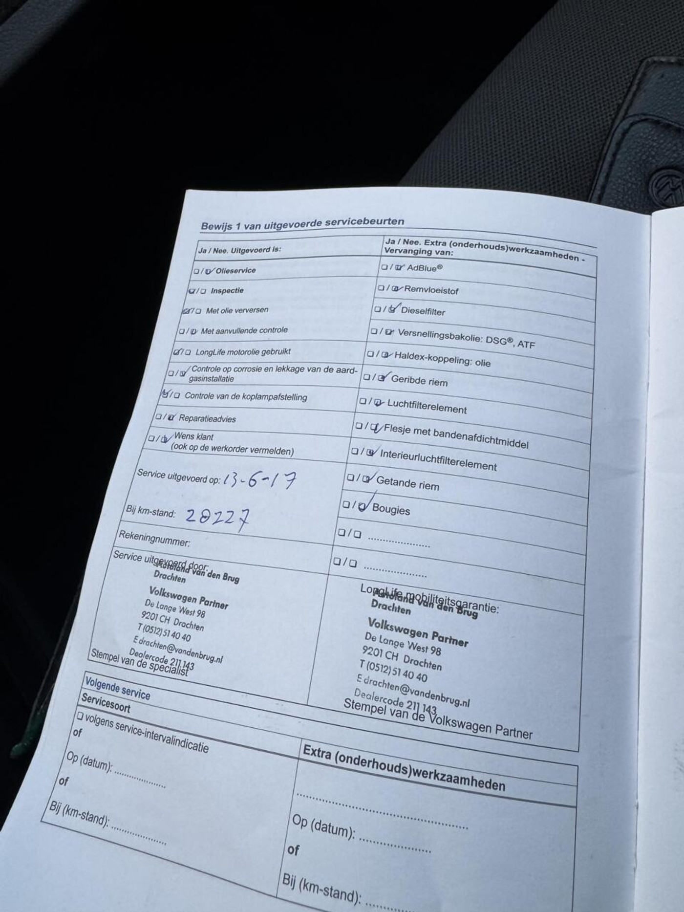 Foto van Volkswagen Golf Sportsvan