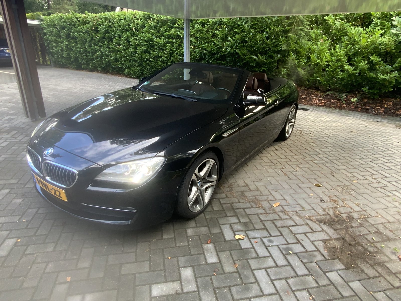 BMW 6-serie Cabrio 640i High Executive 2011 - voorkant