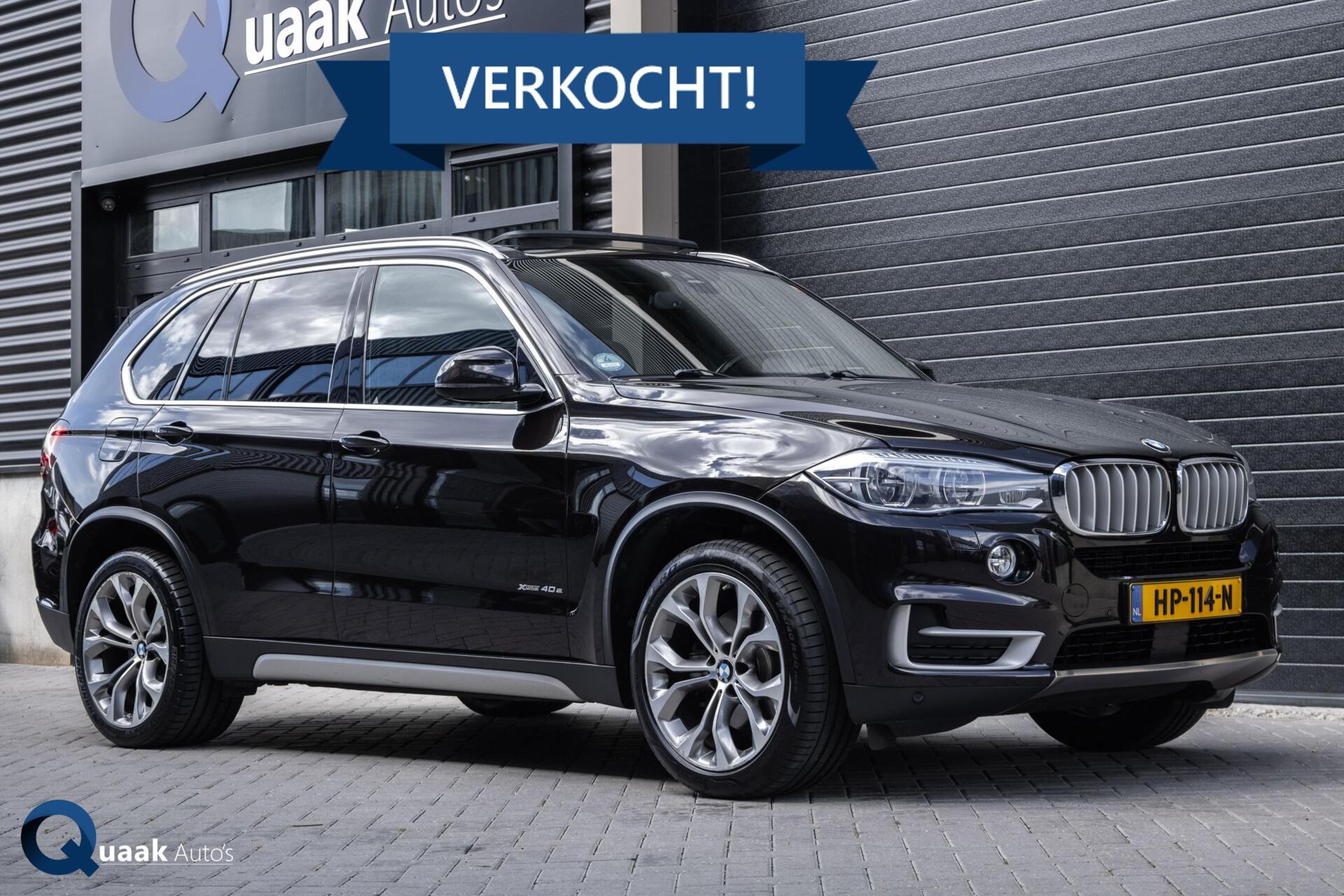 BMW X5 Xdrive40e xDrive40e | PANO | COMFORTZETELS | TREKHAAK | CARPLAY | VOLLEDIG LEDER | HUD 2015 - voorkant
