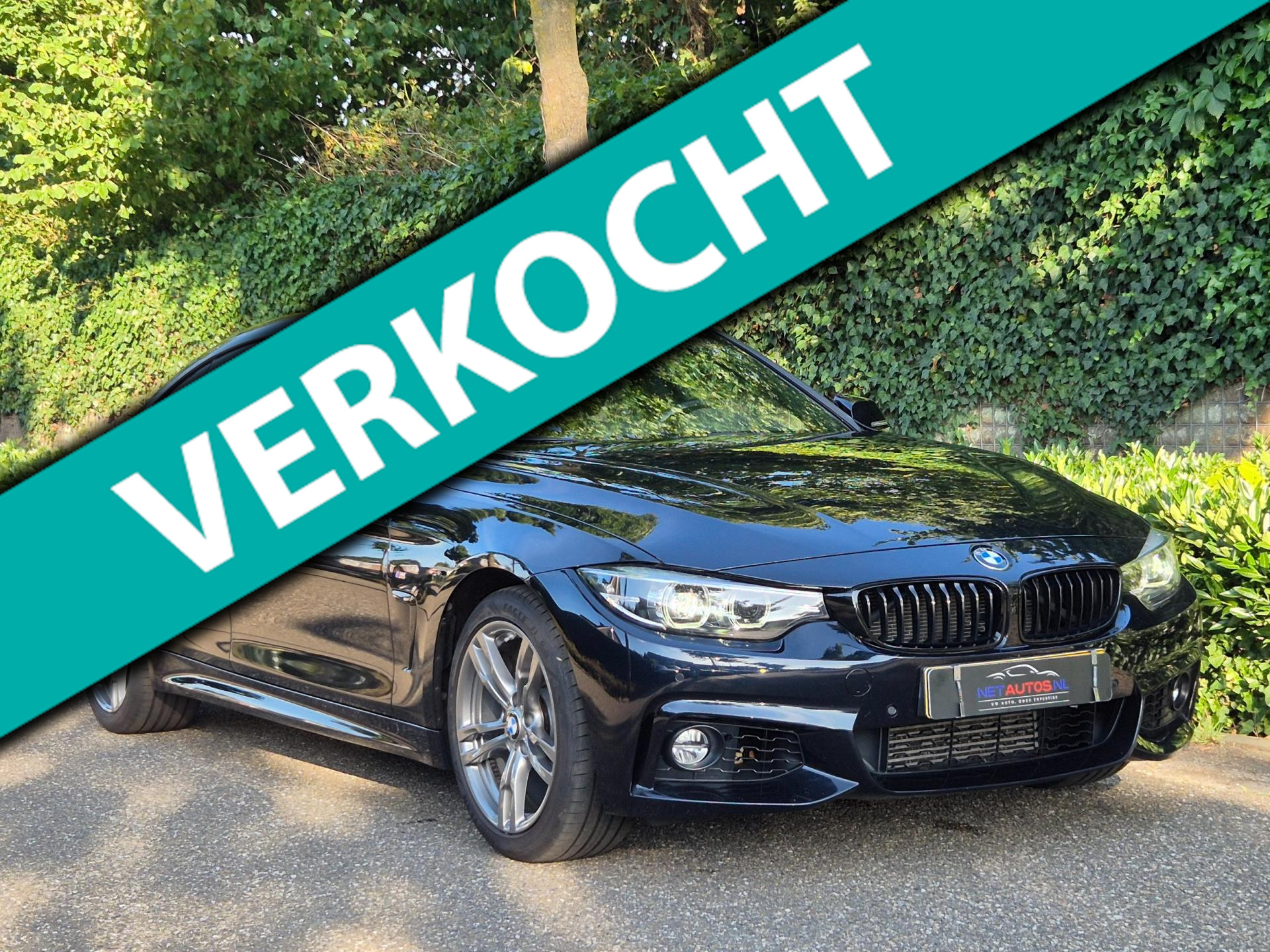 BMW 4-serie Gran Coupé M Sport Corporate Lease Apple CarPlay Alcantara NAP Cruise LED NAVI GR DAB+ 2020 - voorkant