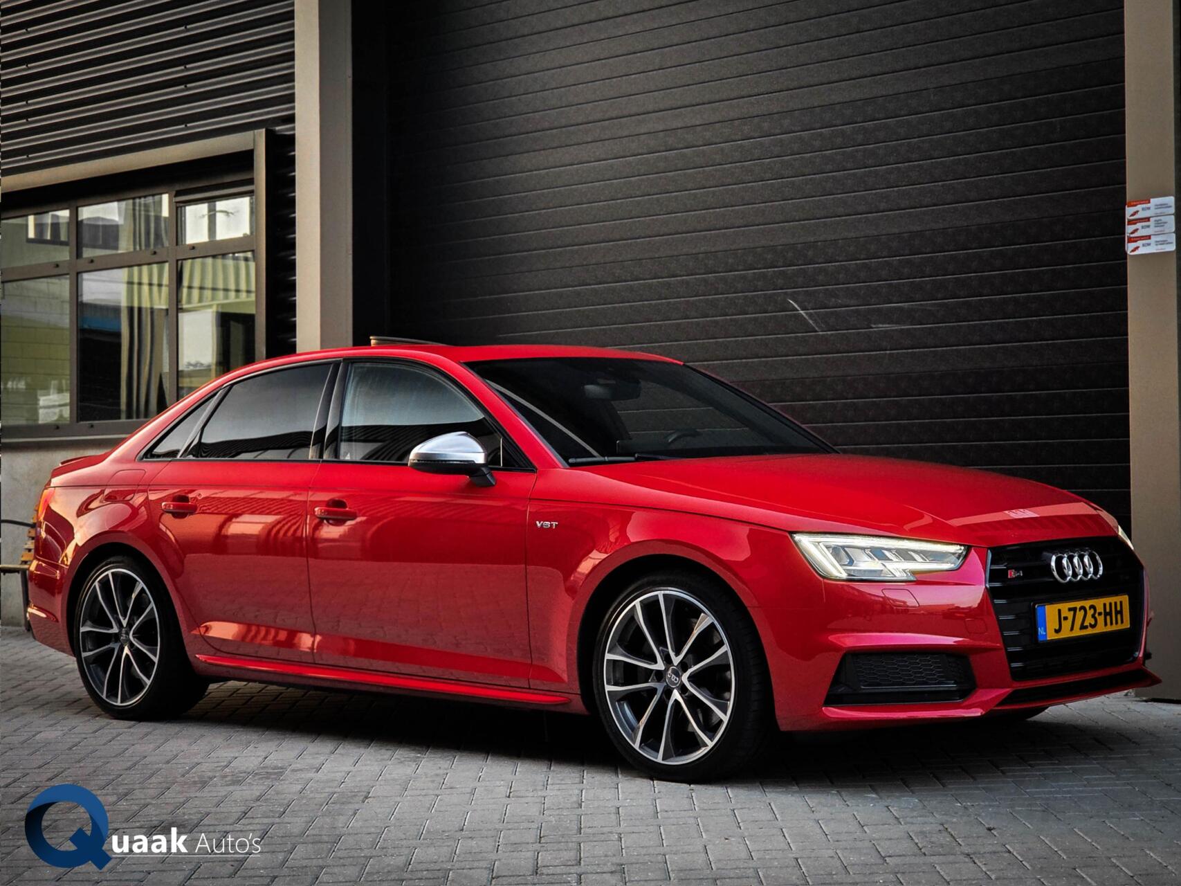 Audi S4 Limousine 3.0 TFSI Quattro | PANO | LEER | STOELVENT. | B&O | MISANOROOD | VOL OPTIES 2017 - voorkant